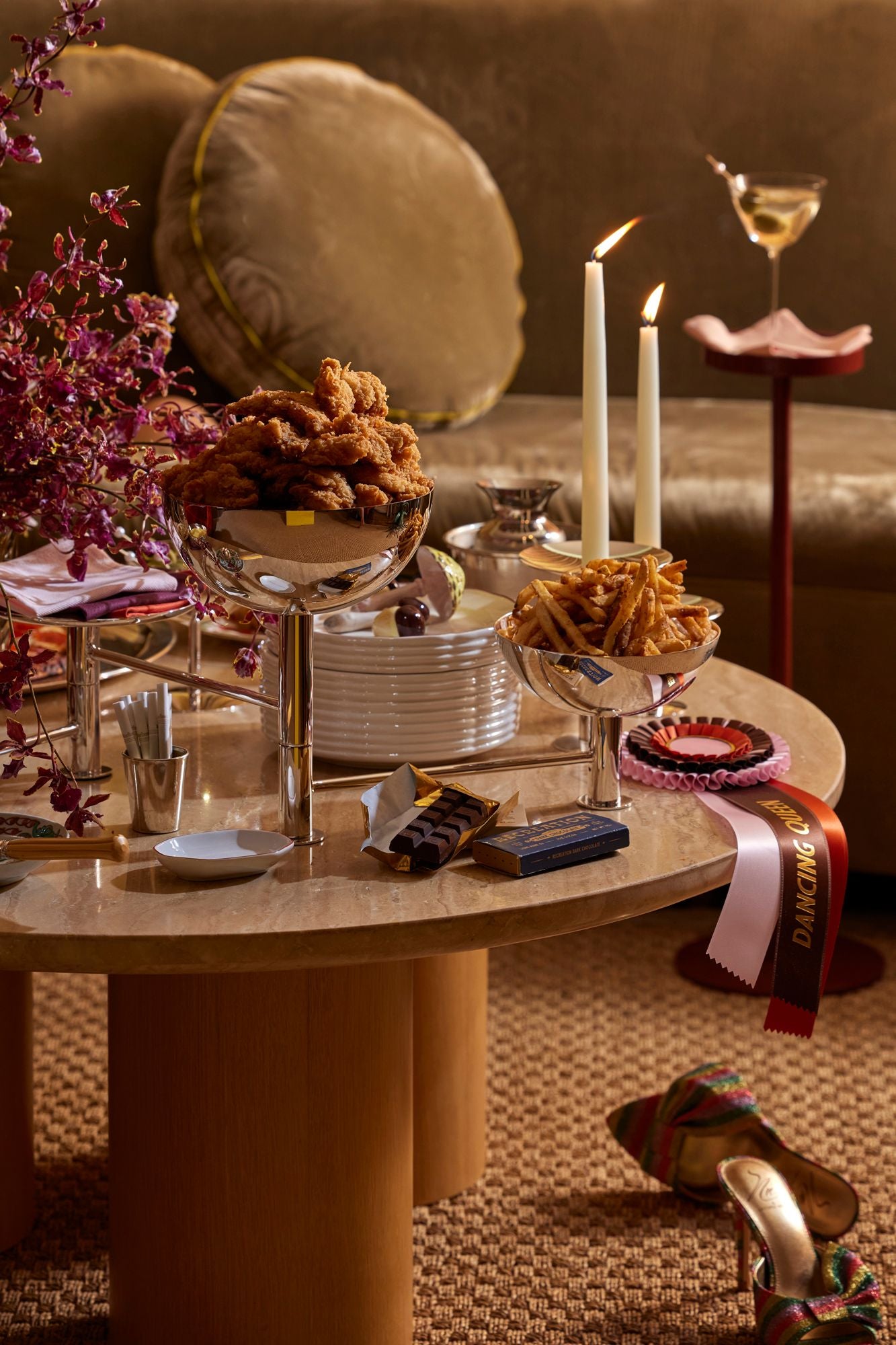 SILVER APERITIF SERVICE