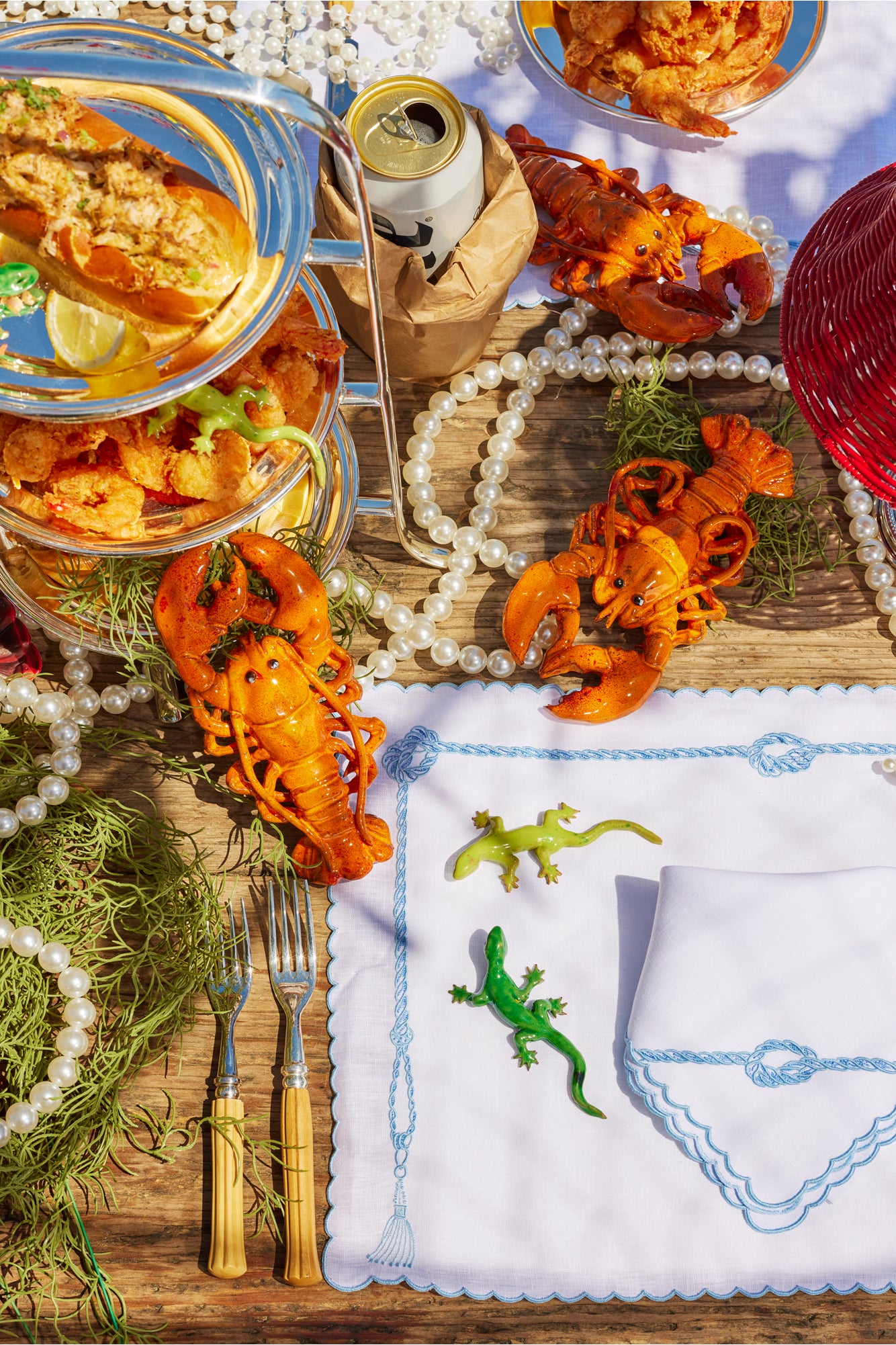 SET OF 5 MAJESTIC BOXWOOD FLATWARE - Houses & Parties