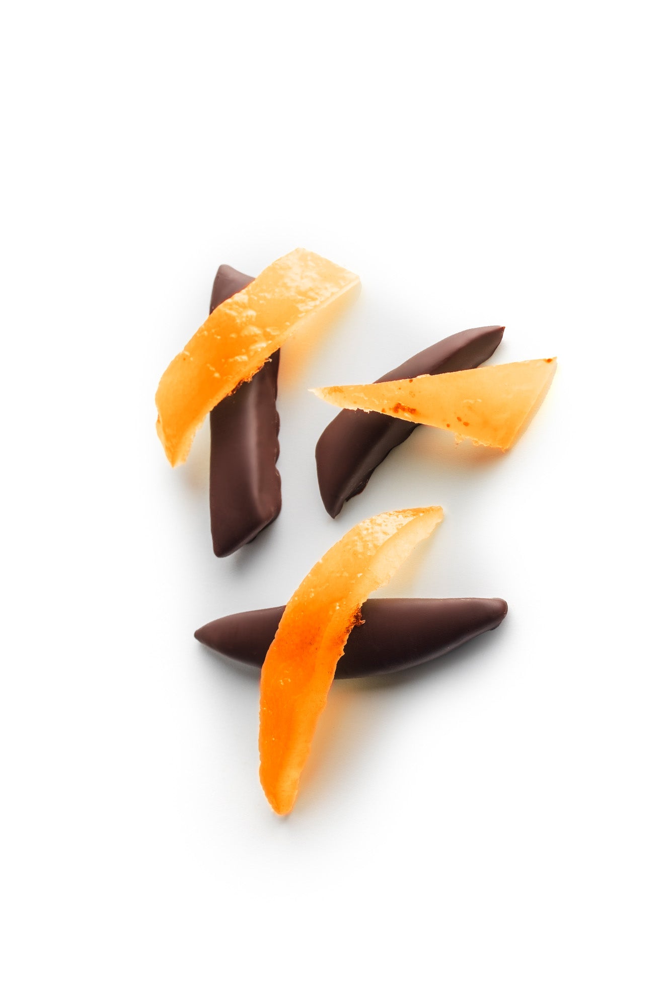 ITALIAN CHOCOLATE-COVERED BLOOD ORANGE PEEL