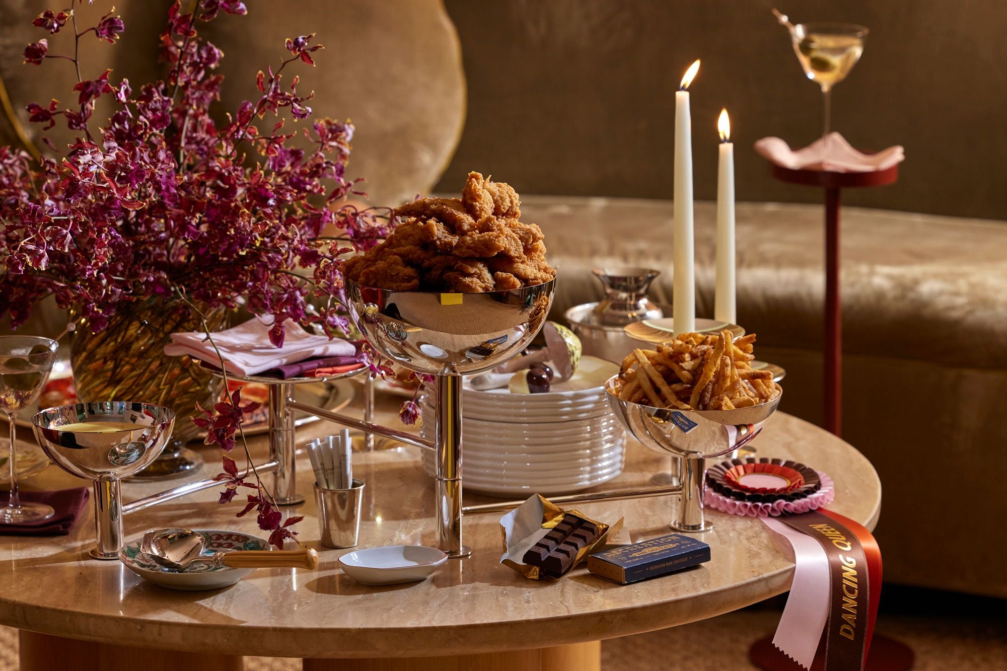 SILVER APERITIF SERVICE