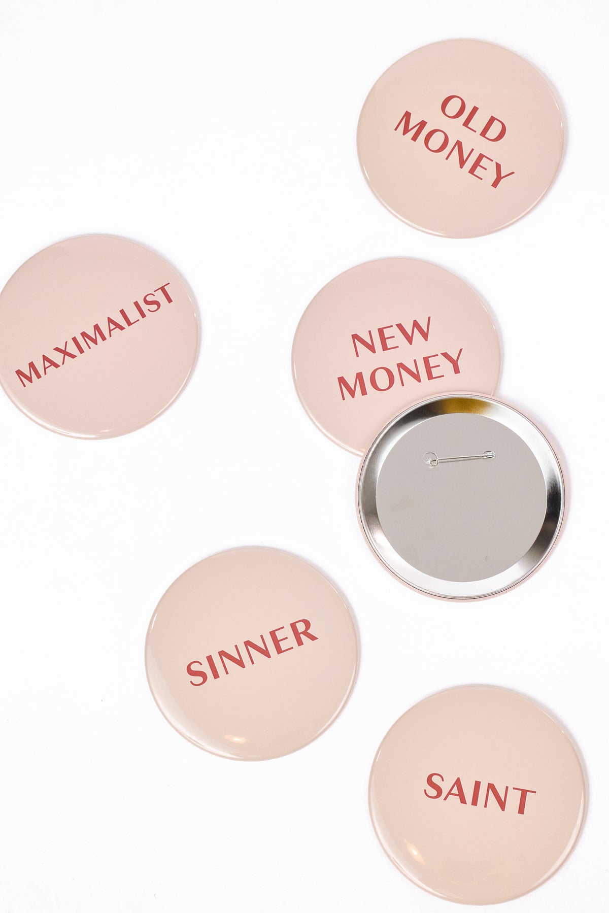 SET OF 10 BUTTONS OF TRUTH DUALITIES