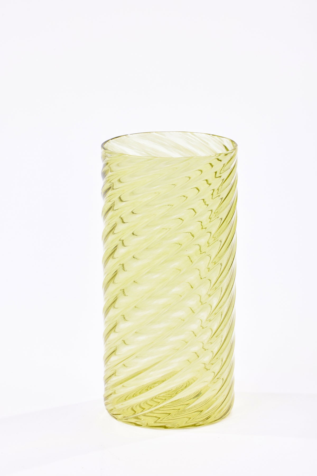 CHARTREUSE TWIST TALL TUMBLER