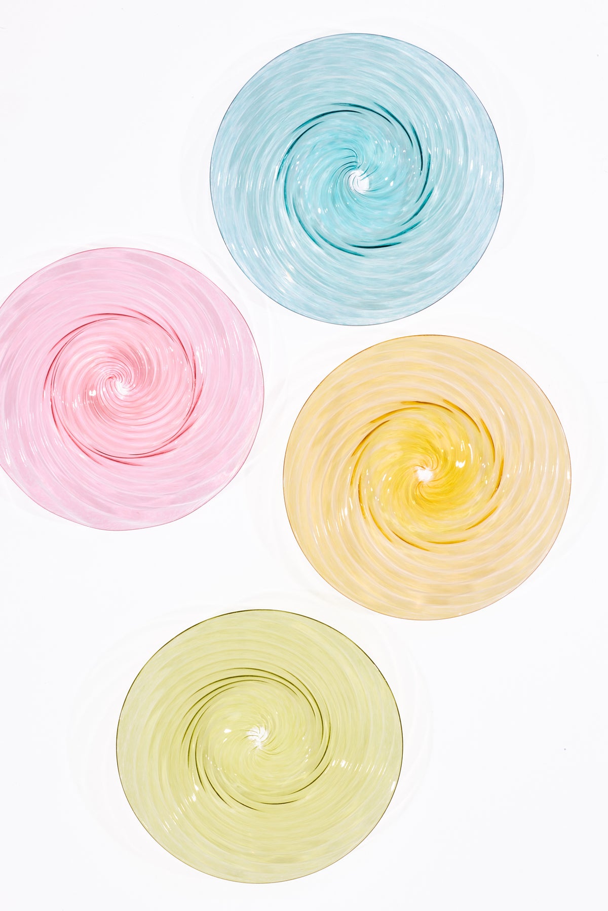 GOLD TWIST SALAD PLATE