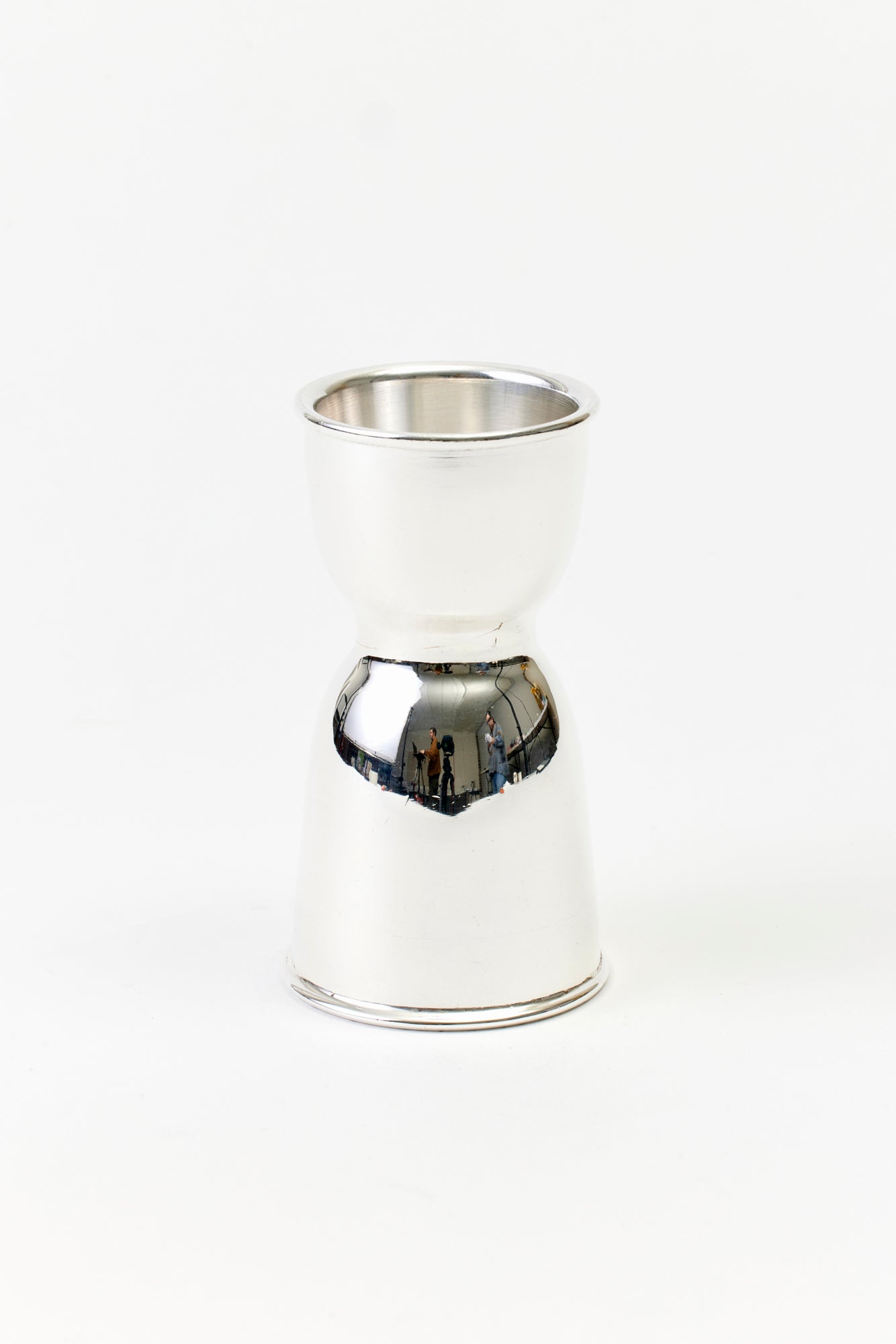 Vintage silver double jigger. Perfect for homemade cocktails.