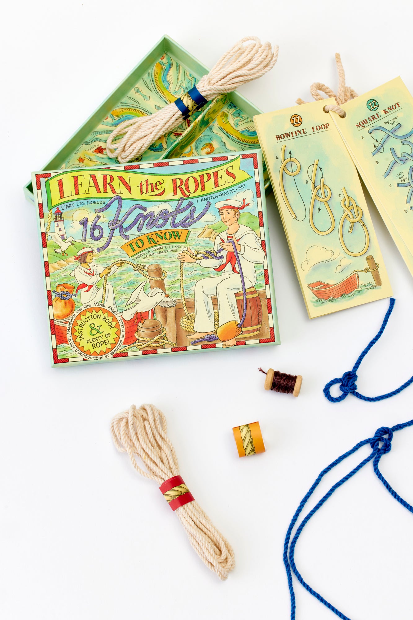 Rope kit about learning knots.