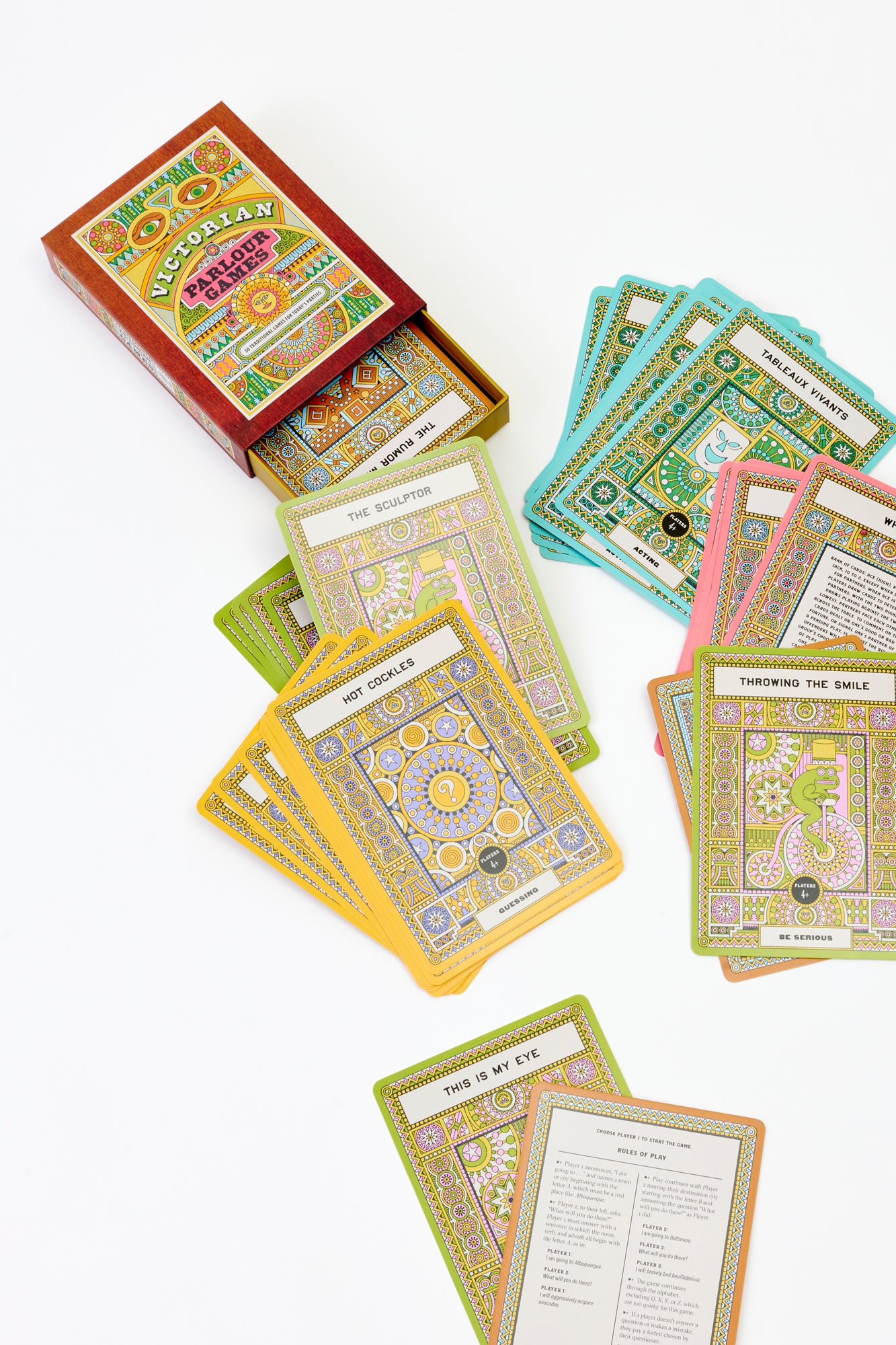 Childrens game, Victorian parlour games.