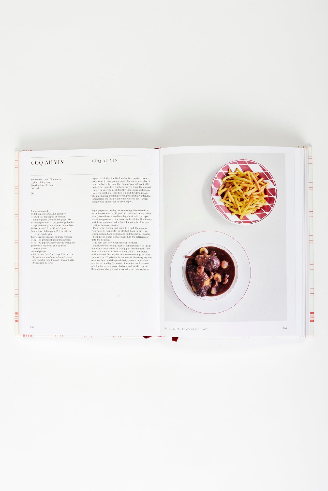 Cookbook of classic French recipes.