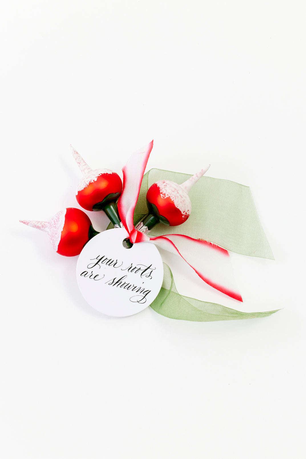 Vegetable roots ornament.