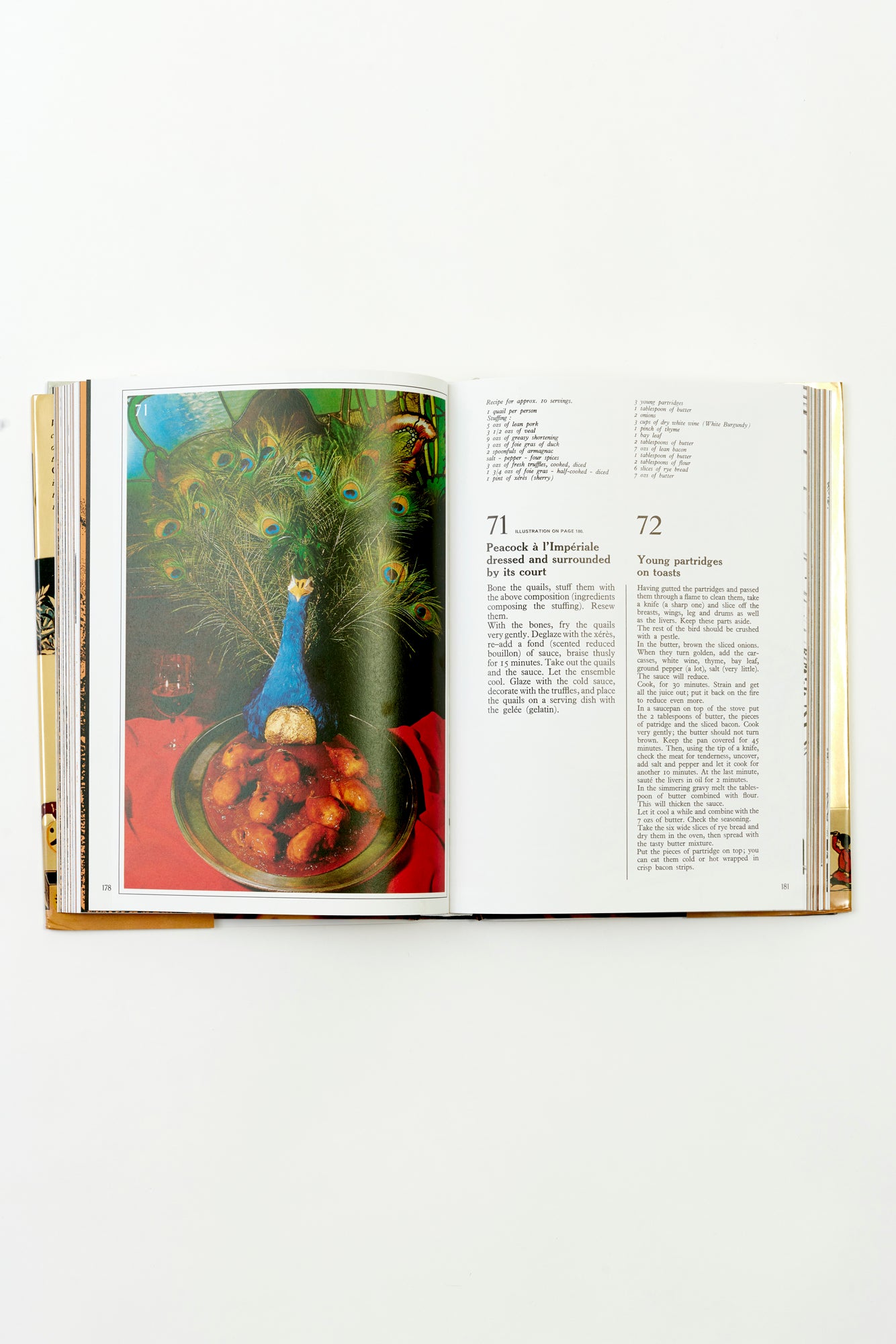 In Les dîners de Gala, reprinted and published in its original 1973 glory, Salvador Dali unveils some of the sensual, inventive, and bizarre elements that fueled his and his wife Gala’s infamous gatherings. Inside, you'll find all 136 recipes spread across 12 chapters, each delicately illustrated by Dalí himself.