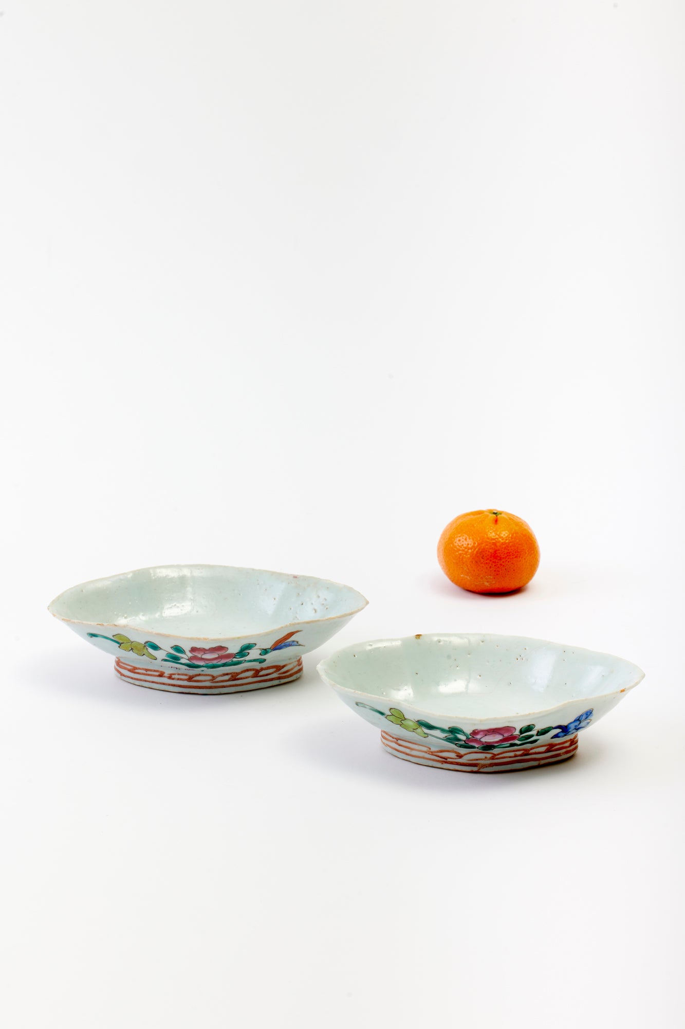 Vintage Chinese dishes.