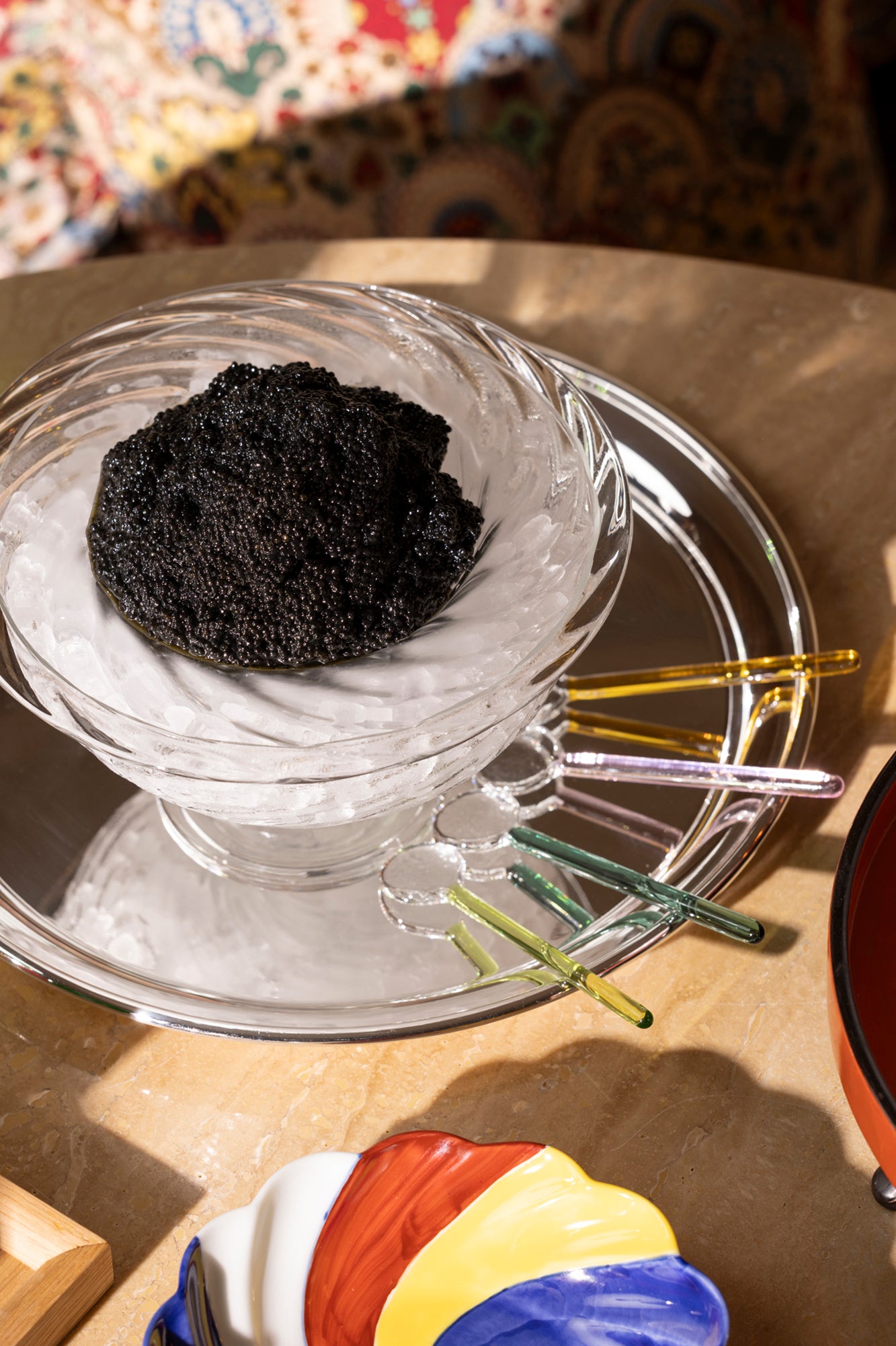 Russian Osetra caviar, a collaboration The Caviar Co. and Houses and Parties.