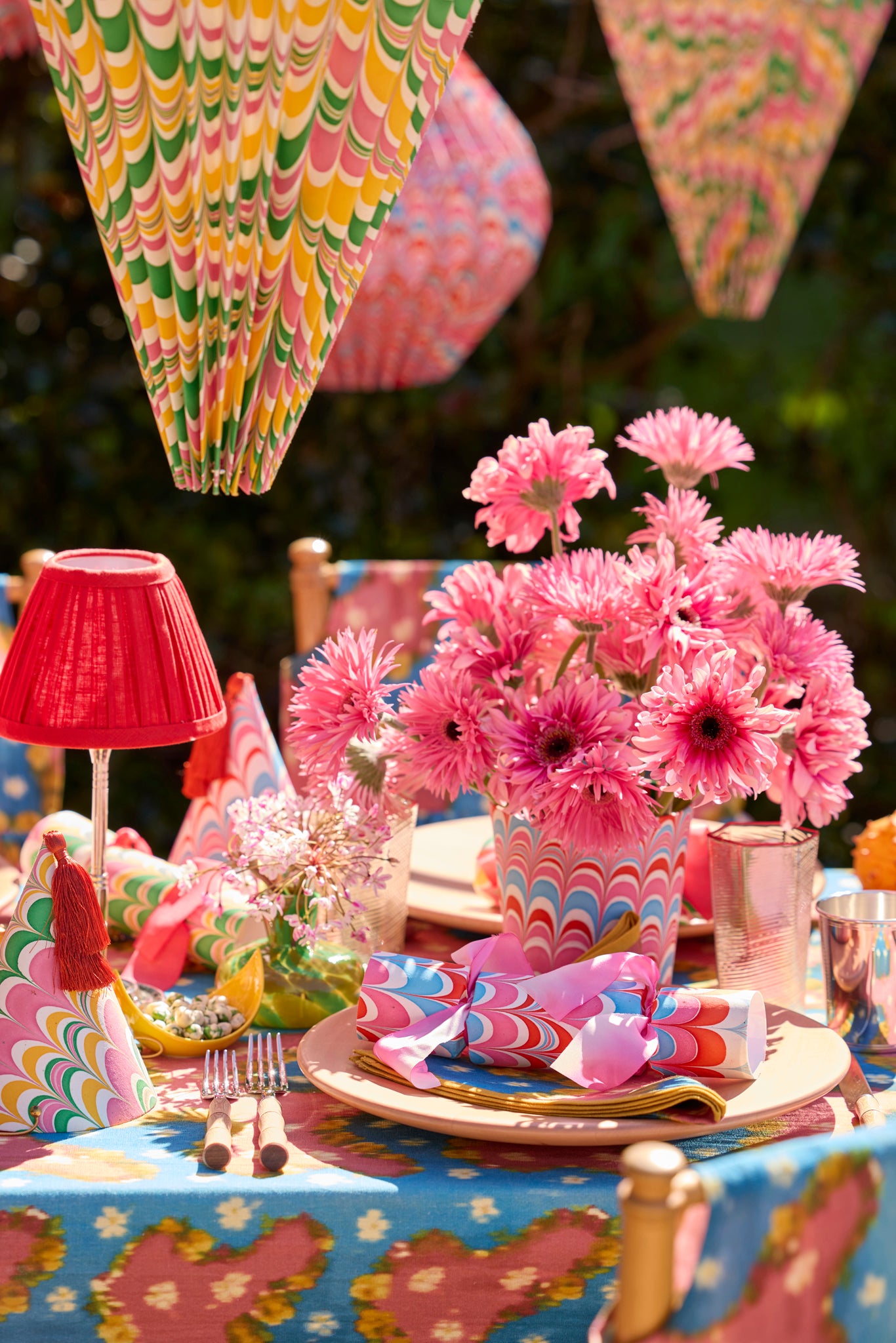 SET OF 4 MANZONI PIETRO NATURAL WOOD SERVICE PLATES