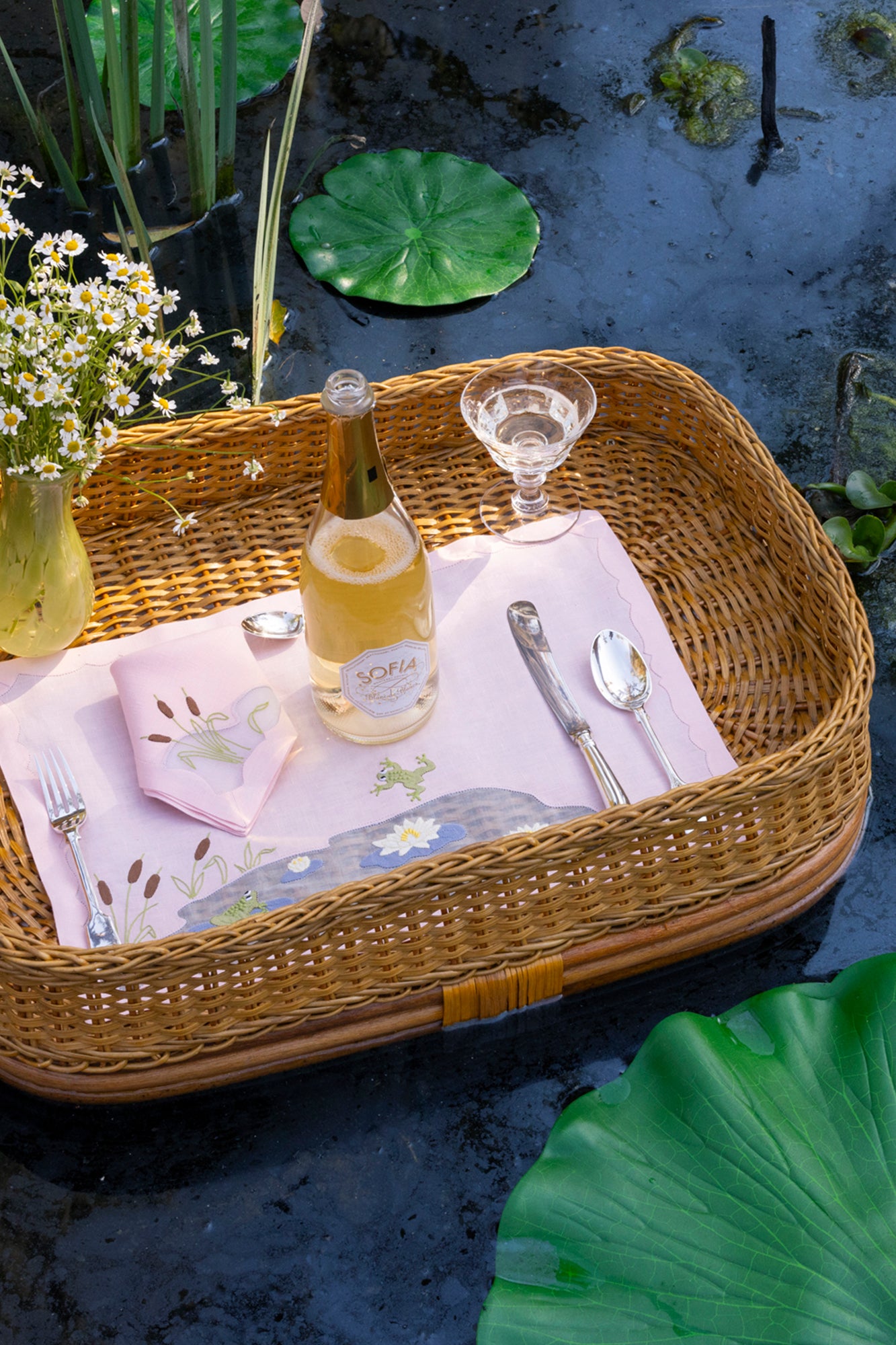 Crystal Champagne Coupe. The Caton glasses from Saint-Louis date back to 1877.