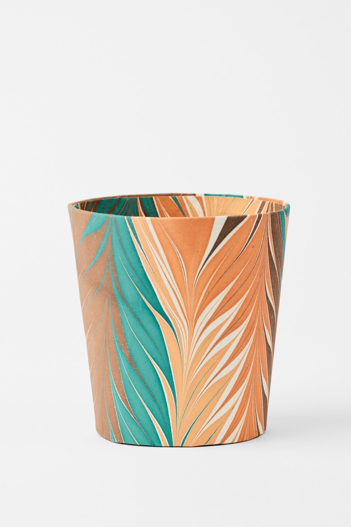 MARBLED PAPER CACHEPOT
