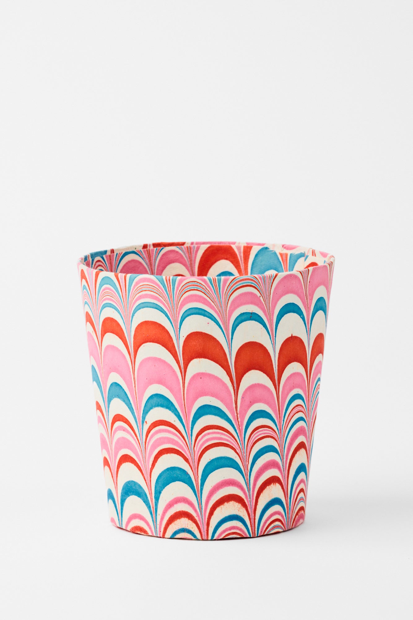 MARBLED PAPER CACHEPOT