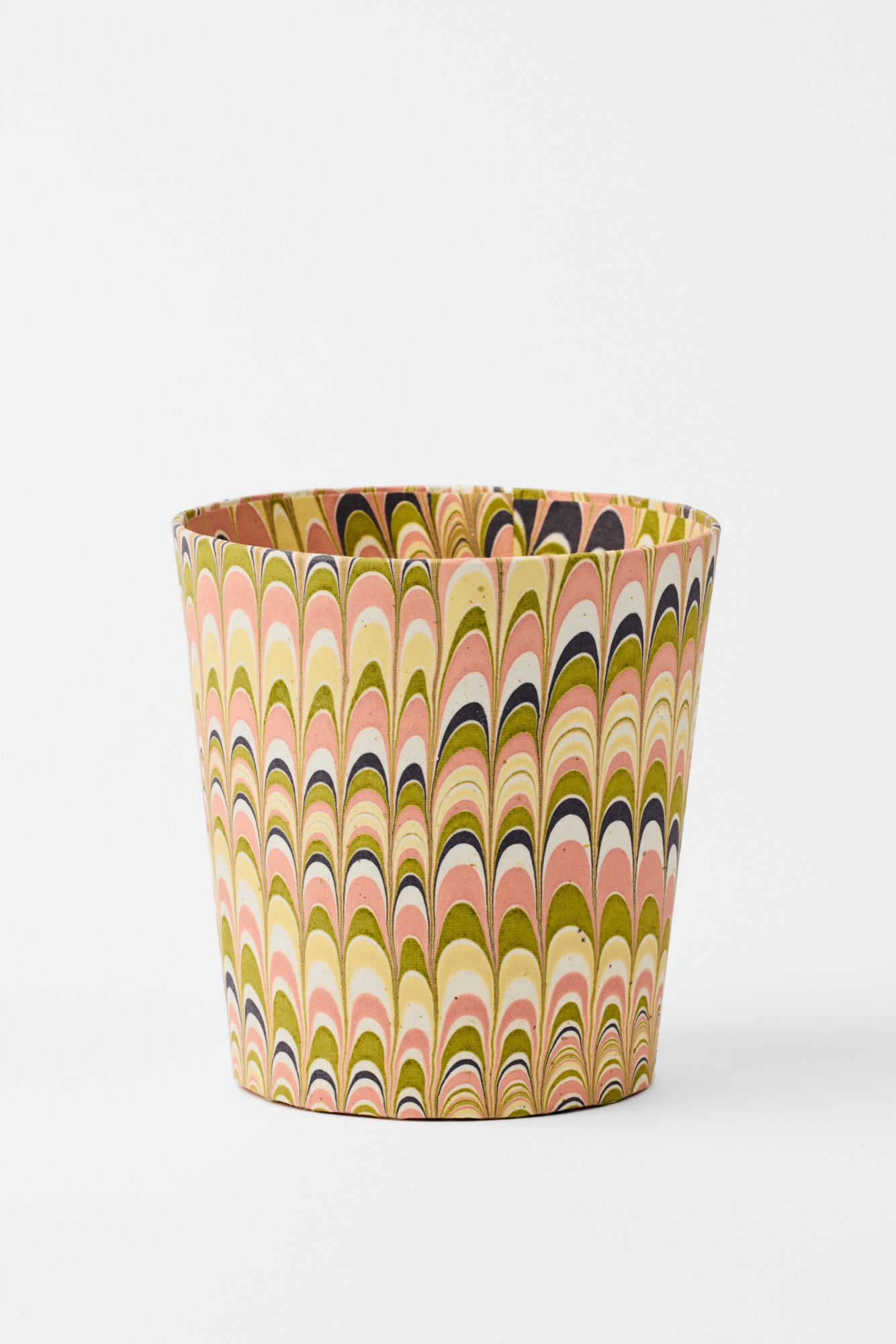 MARBLED PAPER CACHEPOT