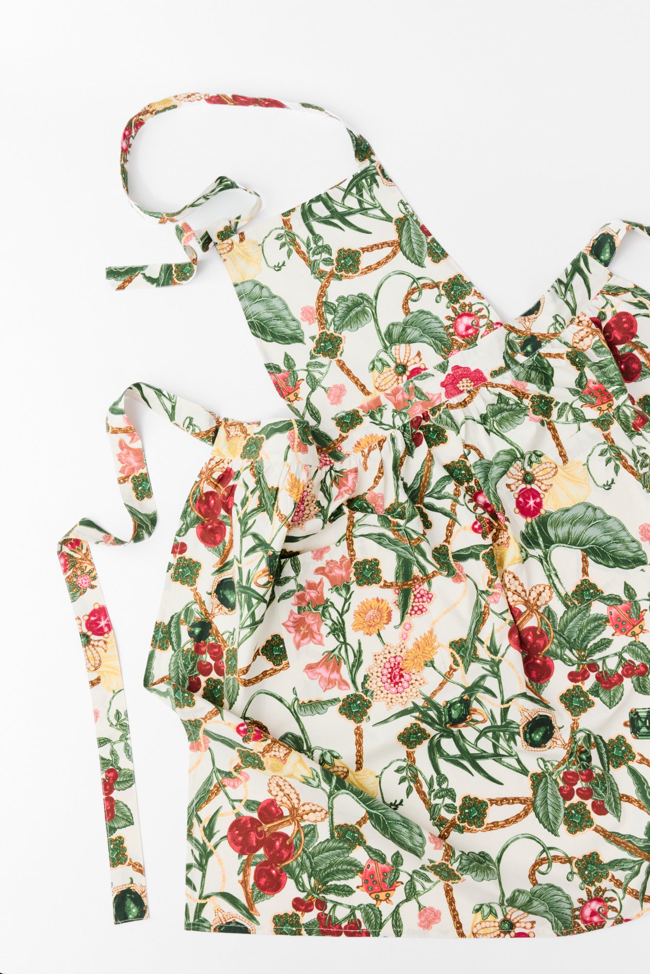 CHERRY & MINTED APRON