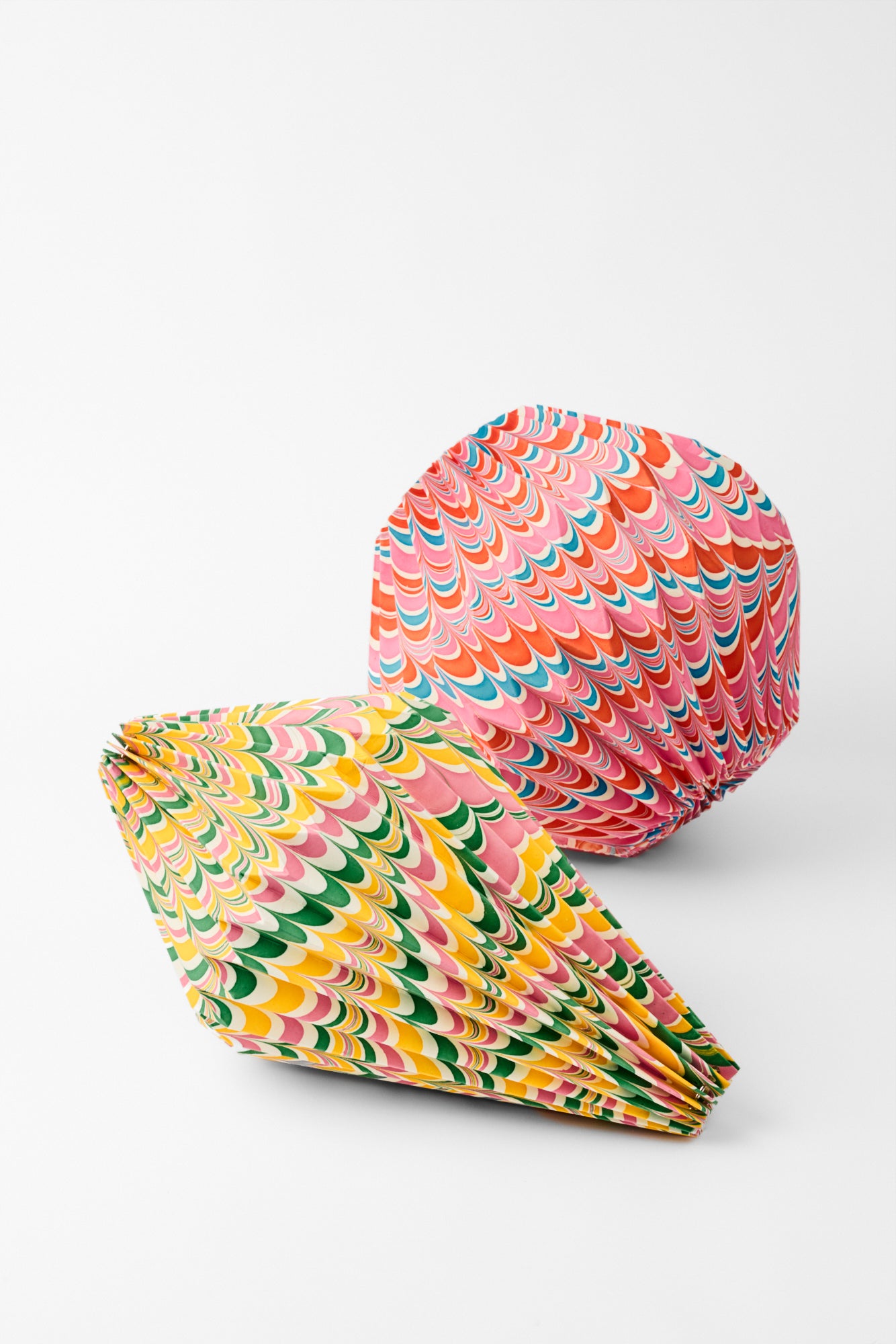 CIRCUS MARBLED PAPER LANTERNS