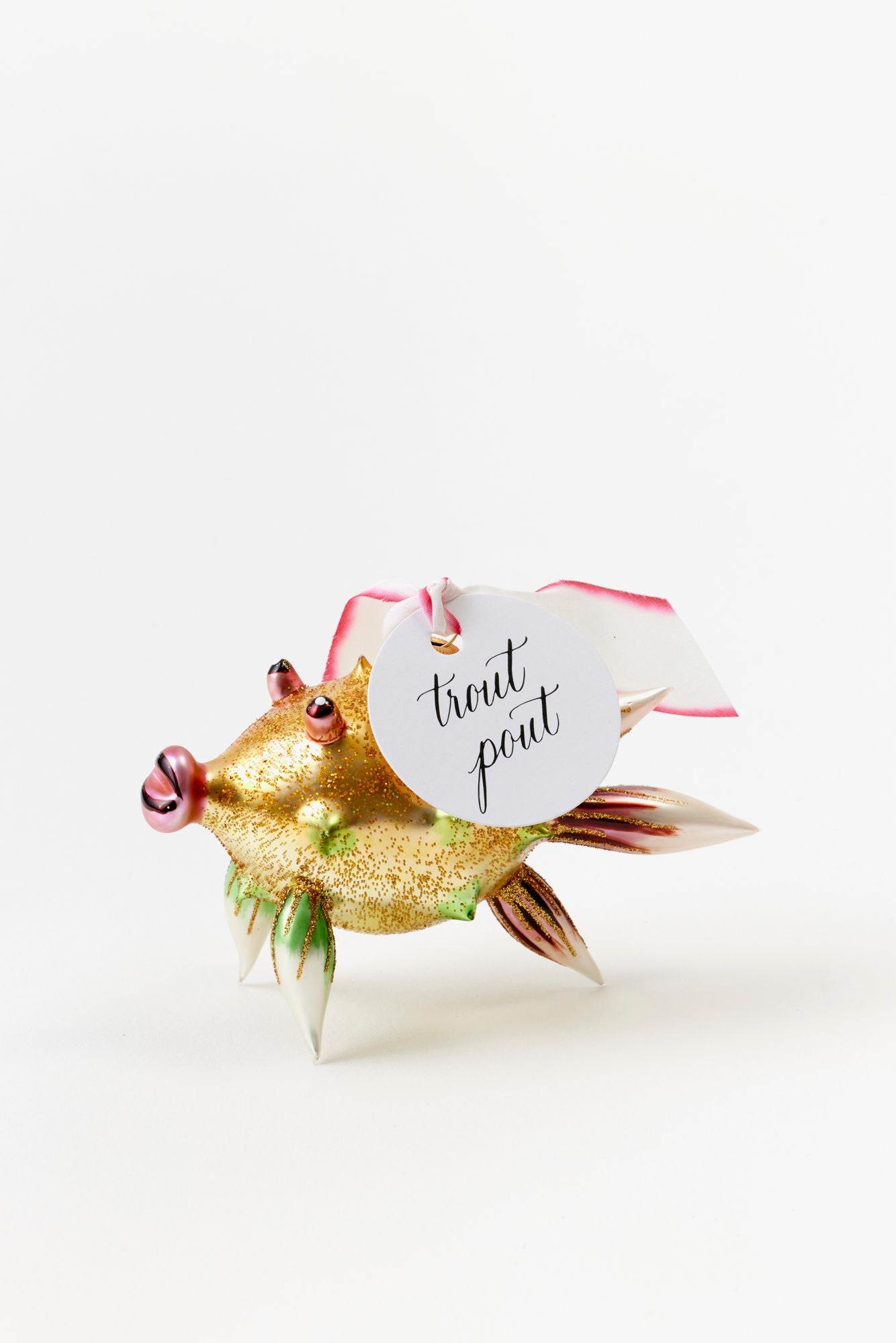 Fish ornament.