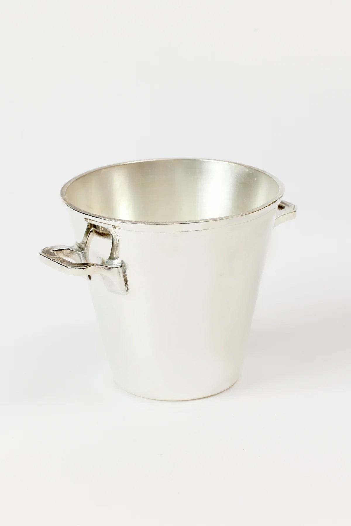 Vintage silver ice pails.