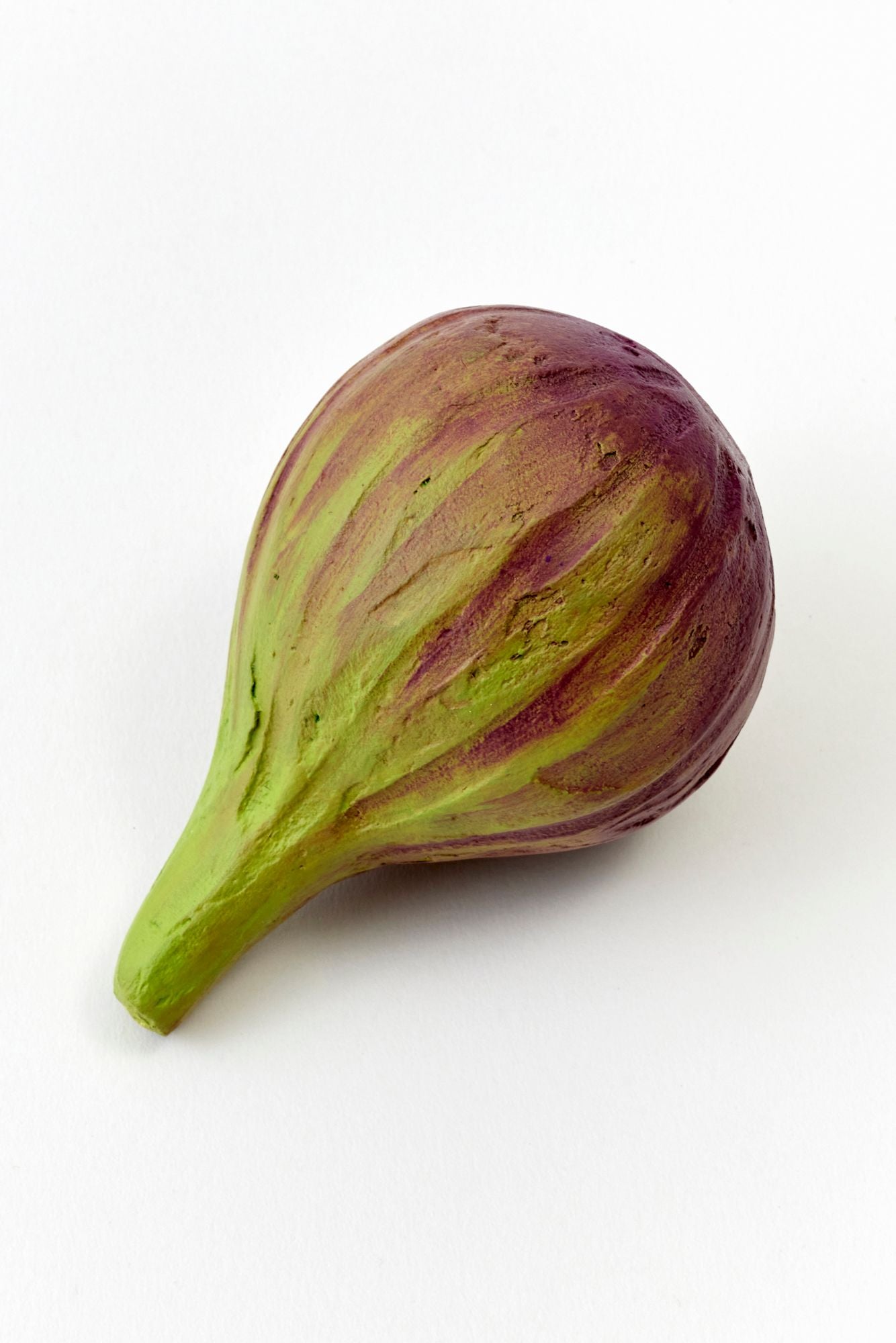 Single fig on a white background