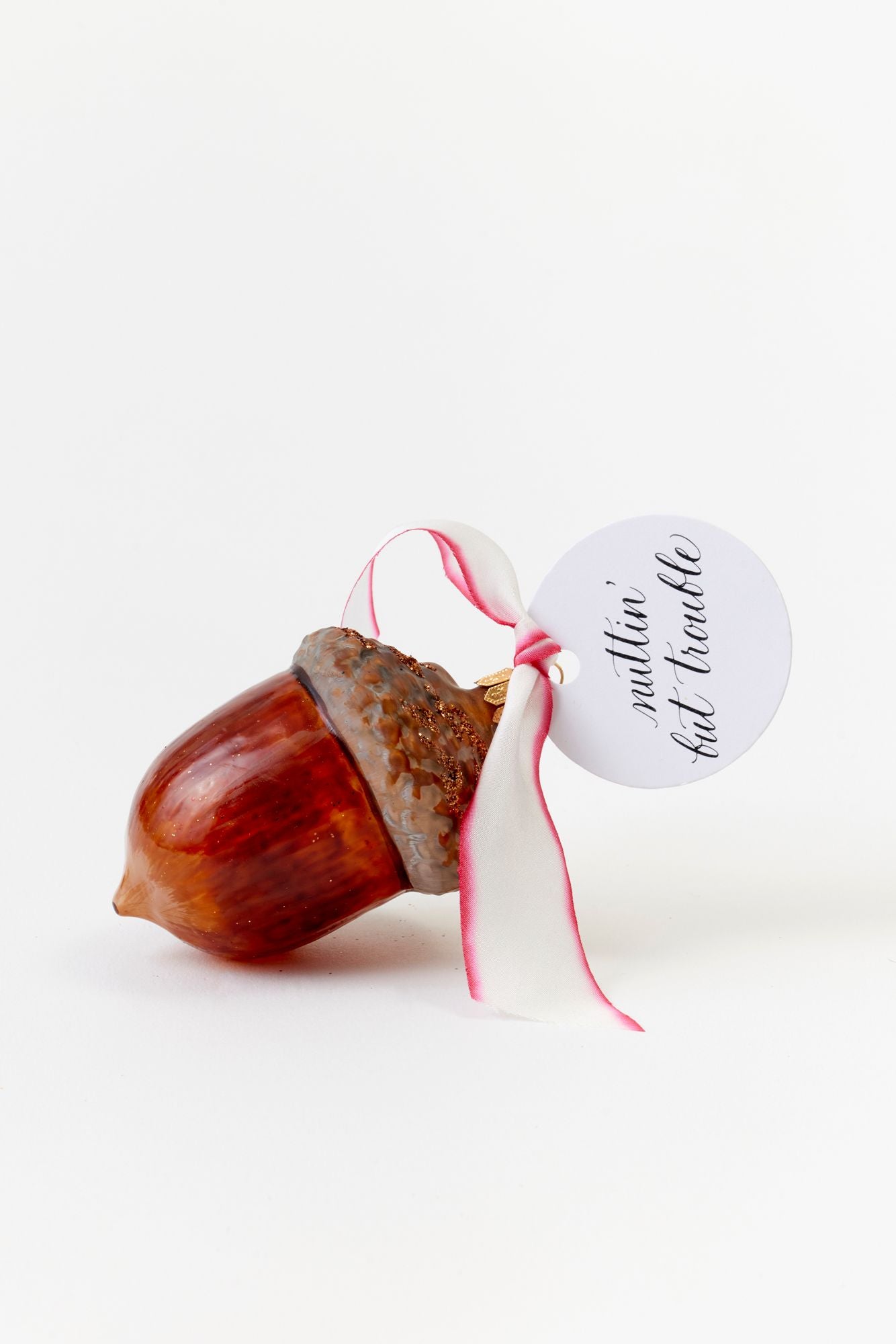 Acorn ornament.
