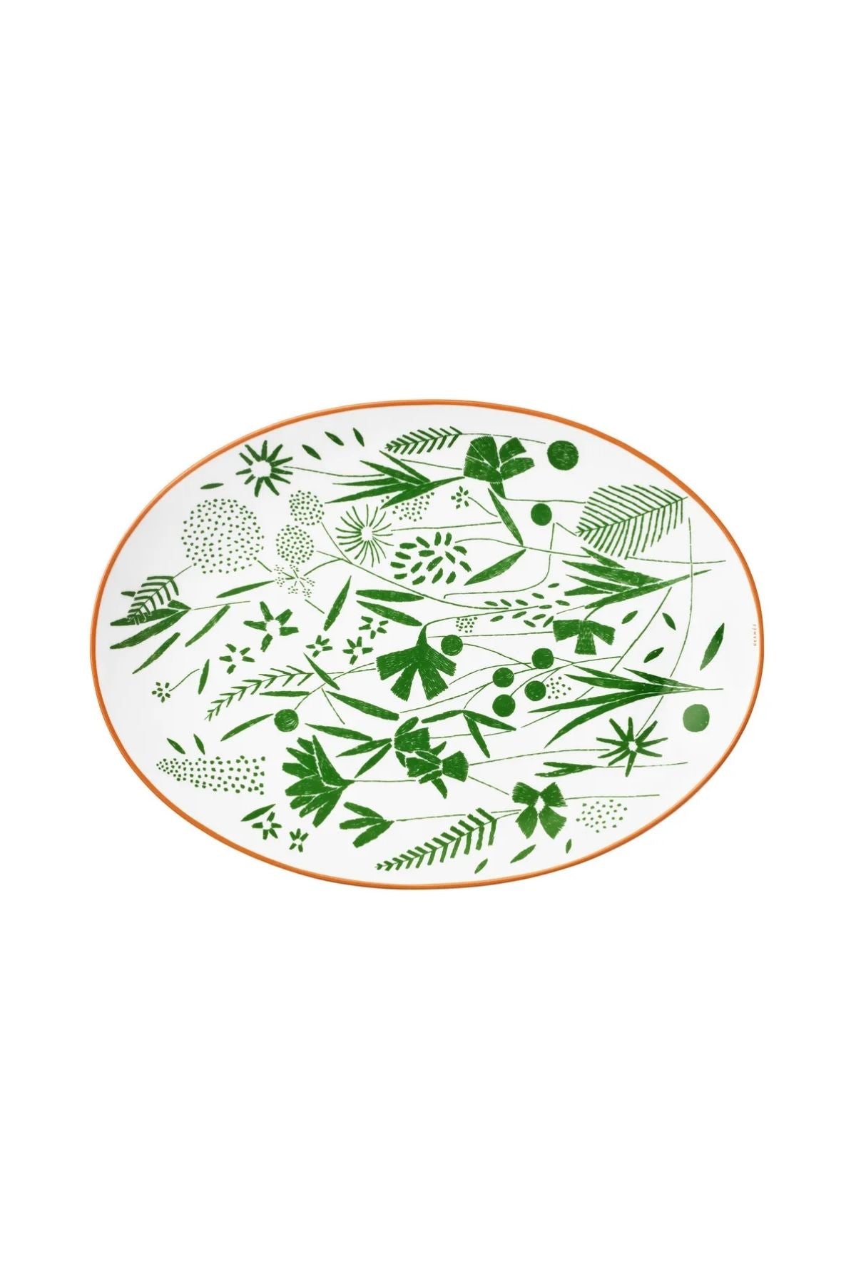 Dinnerware designed by Irish illustrator Nigel Peake, Hermes' "A Walk in the Garden" takes us on a picturesque path through an English garden.