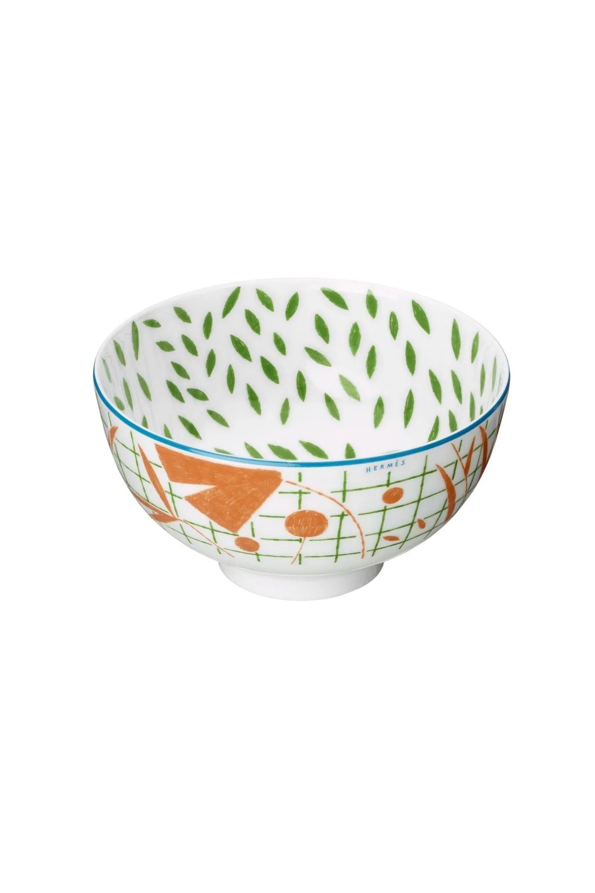 Dinnerware designed by Irish illustrator Nigel Peake, Hermes' "A Walk in the Garden" takes us on a picturesque path through an English garden.