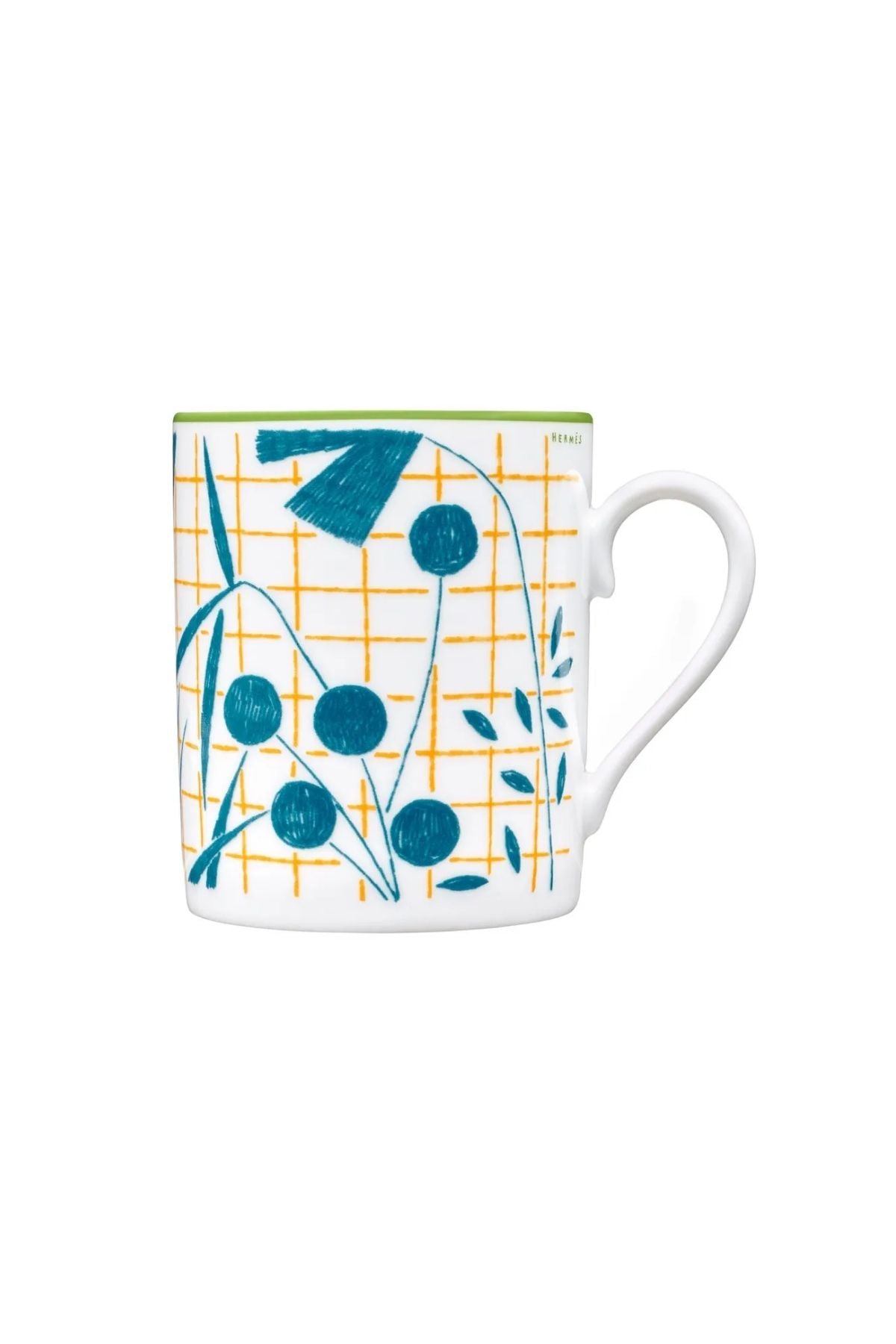 Dinnerware designed by Irish illustrator Nigel Peake, Hermes' "A Walk in the Garden" takes us on a picturesque path through an English garden.