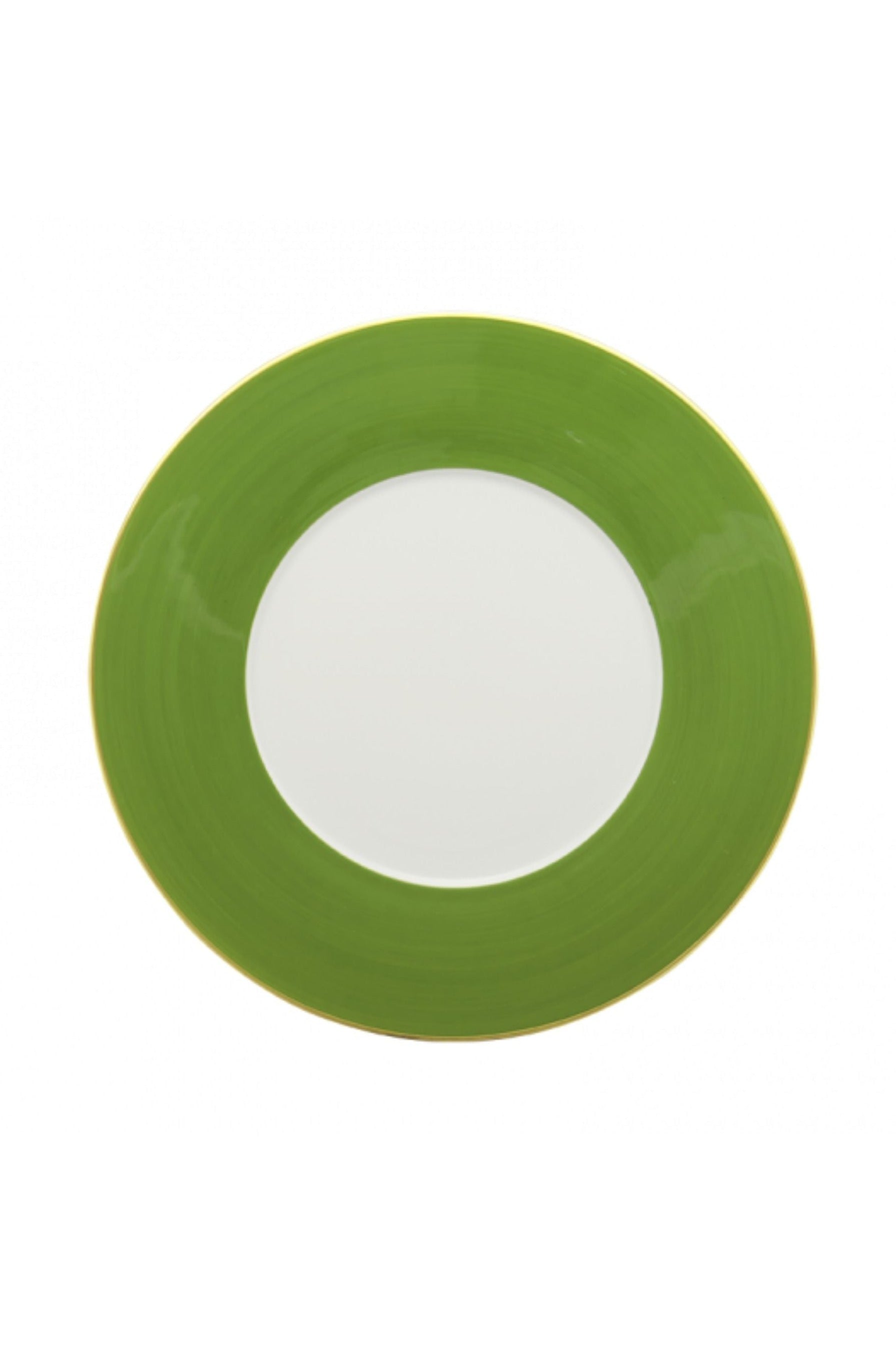 R. Haviland and C. Parlon presents Lexington dinnerware in English Green: hand-painted and banded plates to complement a wide range of décor. Choose from over twenty radiant colors offered in Dinner plates, Dessert plates, Bread Butter plates, Presentation plates, mugs, and saucers.