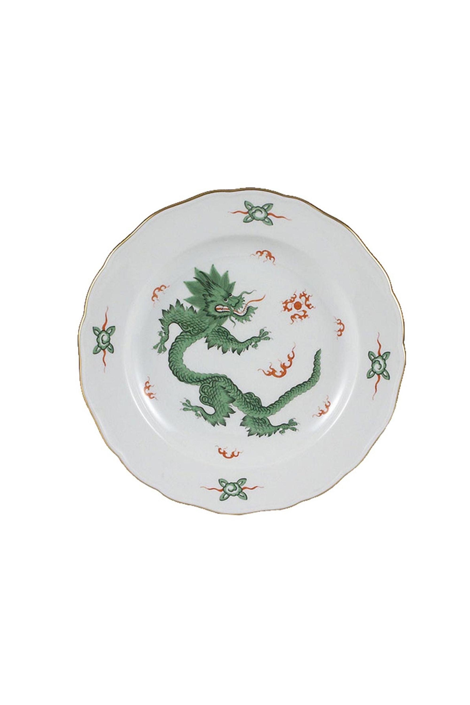 Green Dragon. The Chinese Ming Dragon is one of Meissen's oldest and most popular designs. It stands for supernatural wisdom, for the spirit of change, for sun, light, and the male power of yang.