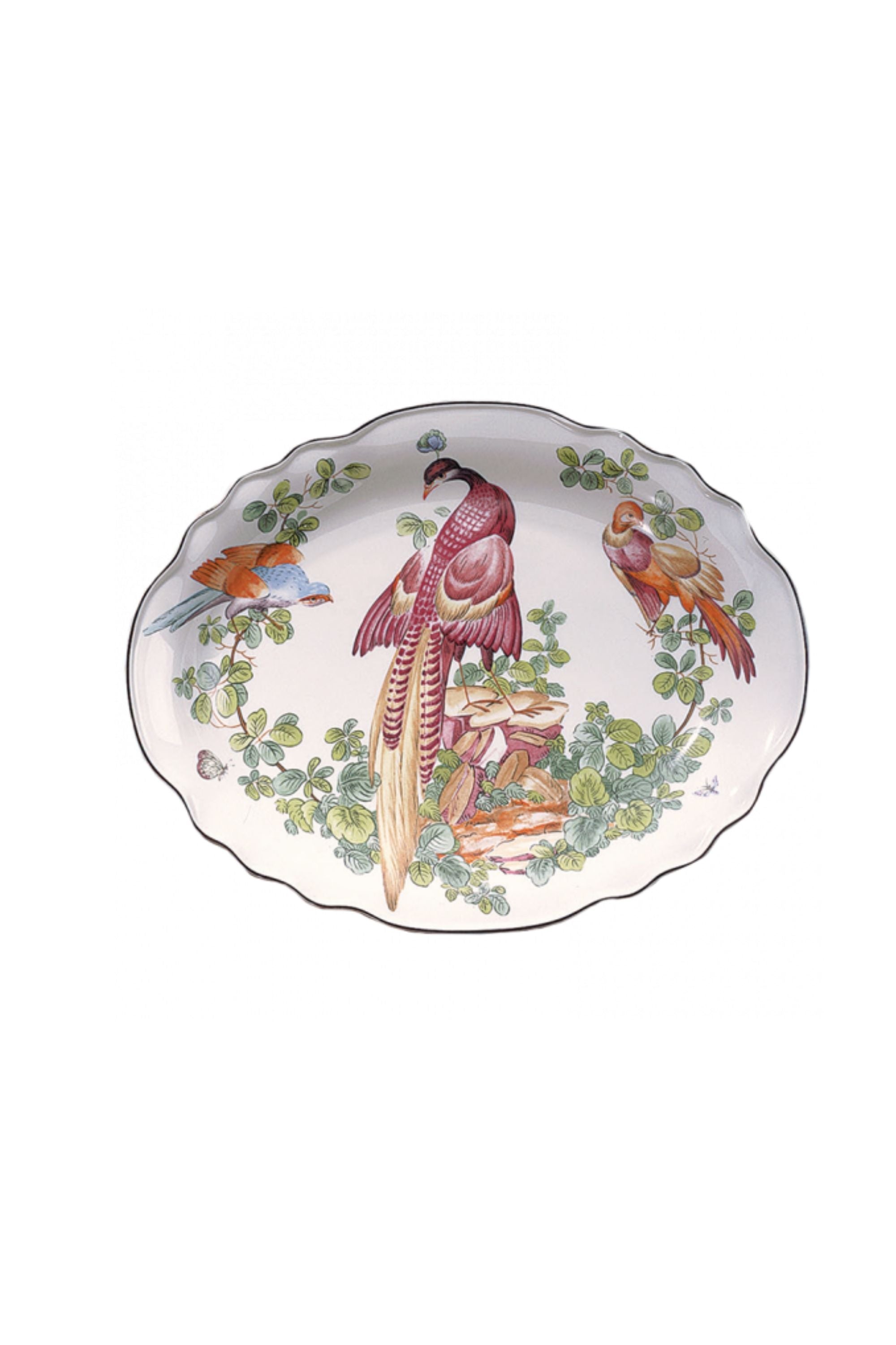 Bird serving dishes.