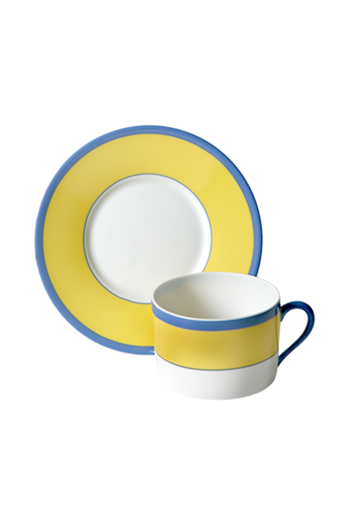 Cheerful pattern is a charming option for sunny occasions. It would be perfect at the beach. Five piece place setting includes dinner plate, dessert plate, bread & butter plate and teacup with saucer. Cheerful pattern is a charming option for sunny occasions. It would be perfect at the beach.