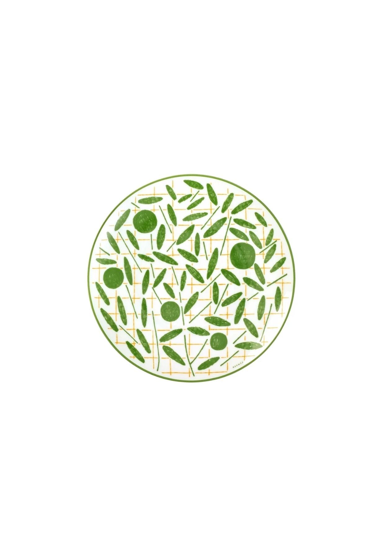Dinnerware designed by Irish illustrator Nigel Peake, Hermes' "A Walk in the Garden" takes us on a picturesque path through an English garden.