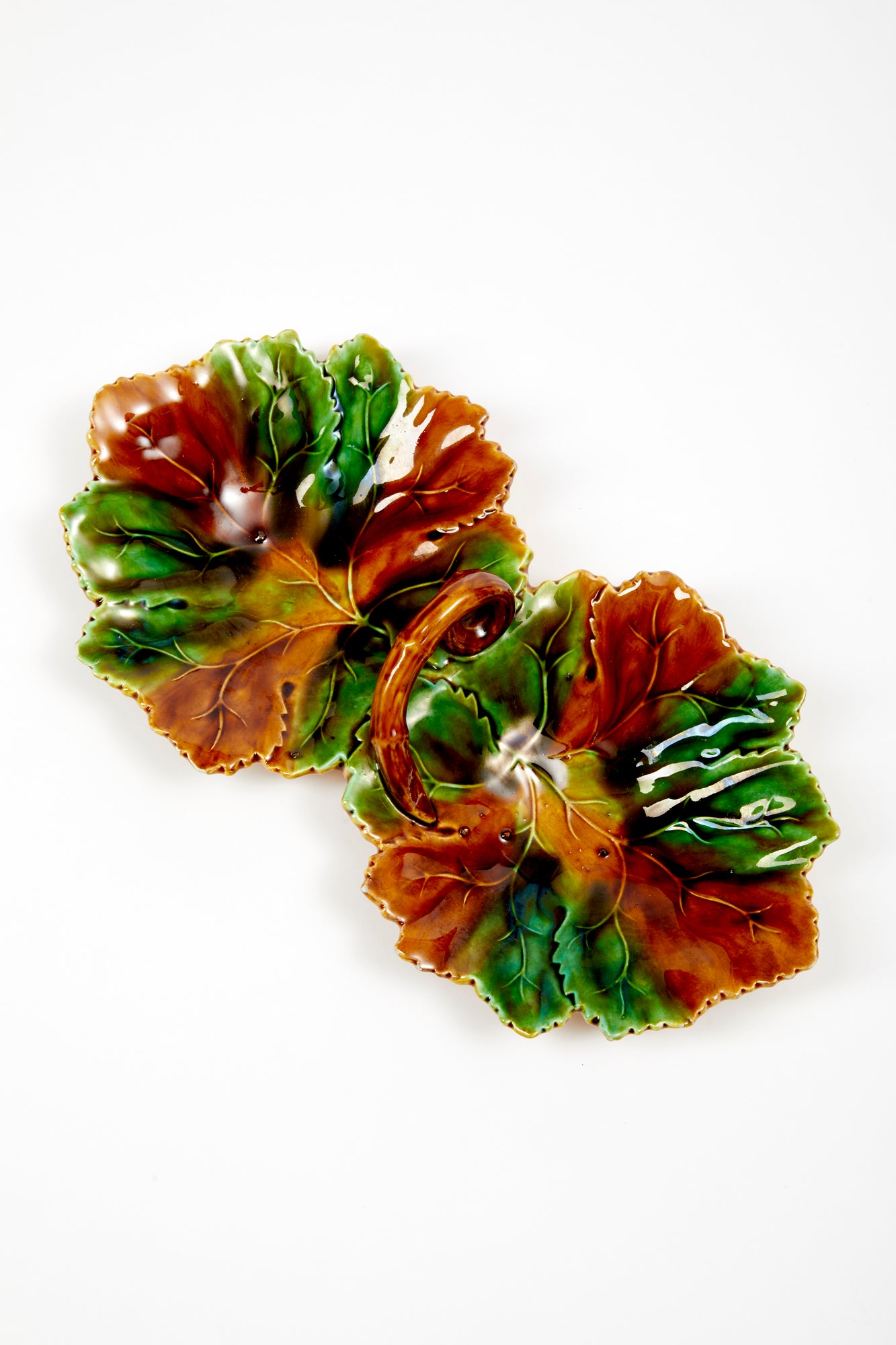 Vintage leaf dish.