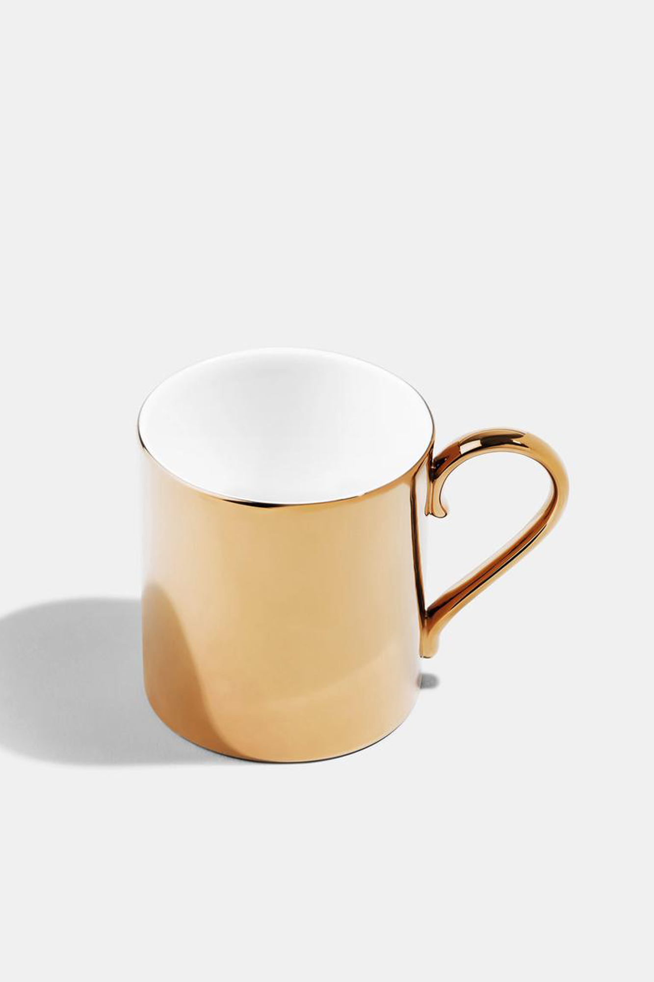 Gilded bone china tea service.