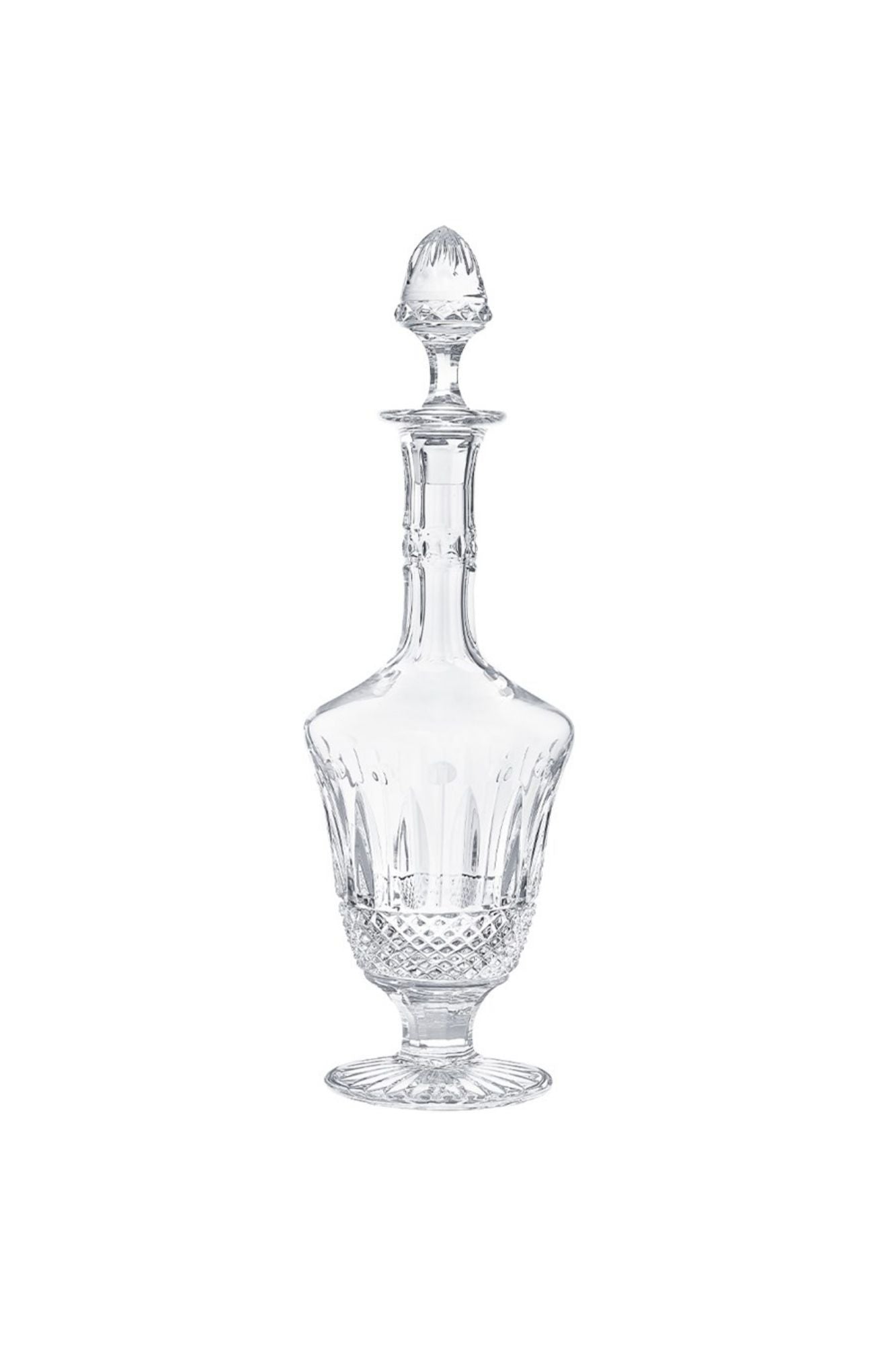 Tommy glassware. Each piece is mouth-blown and hand-cut crystal. From Saint-Louis, the oldest crystal manufactory in France founded in since 1586 and a Royal Glassworks since 1767. Handmade in France.