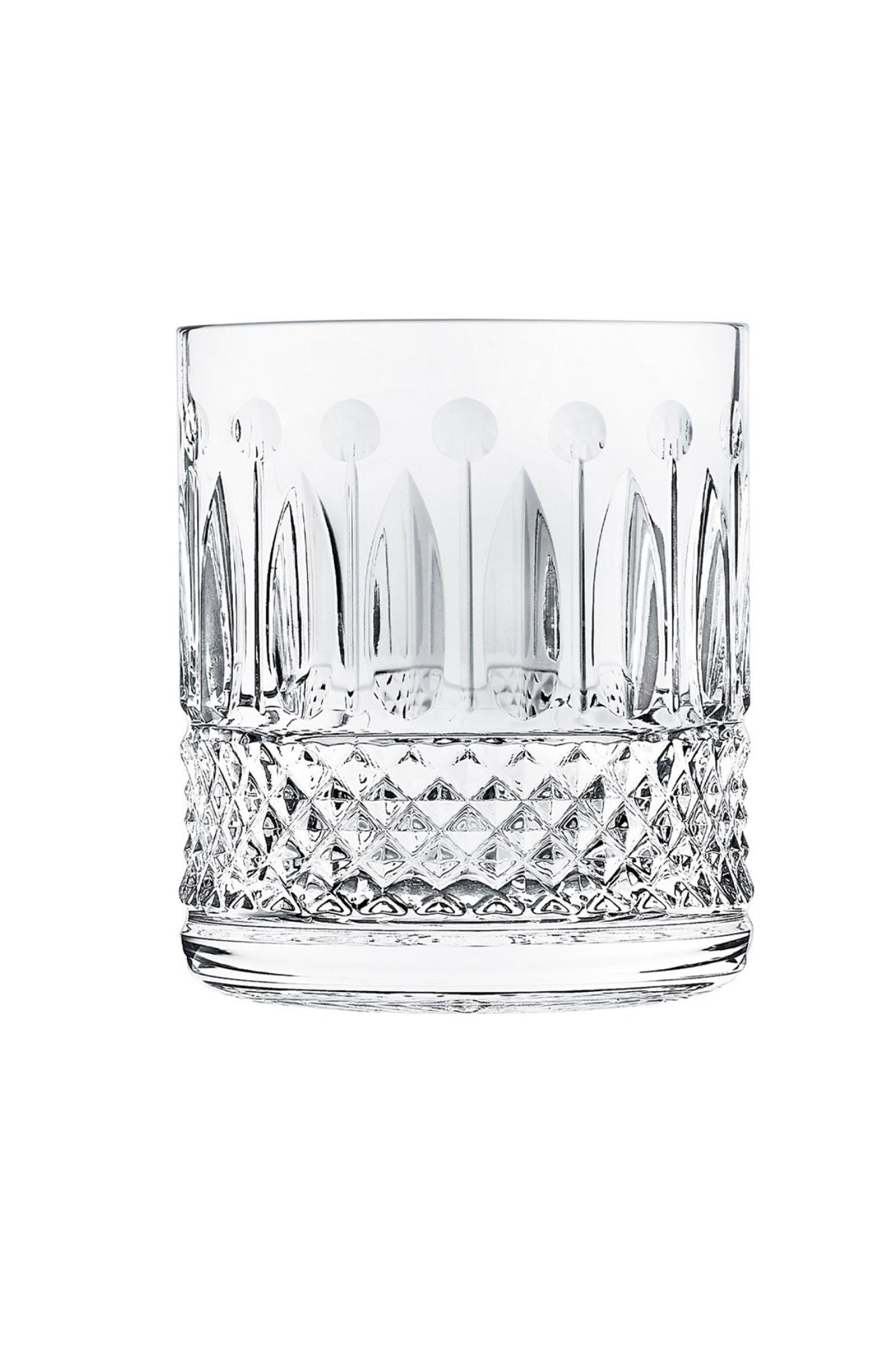 Tommy glassware. Each piece is mouth-blown and hand-cut crystal. From Saint-Louis, the oldest crystal manufactory in France founded in since 1586 and a Royal Glassworks since 1767. Handmade in France.