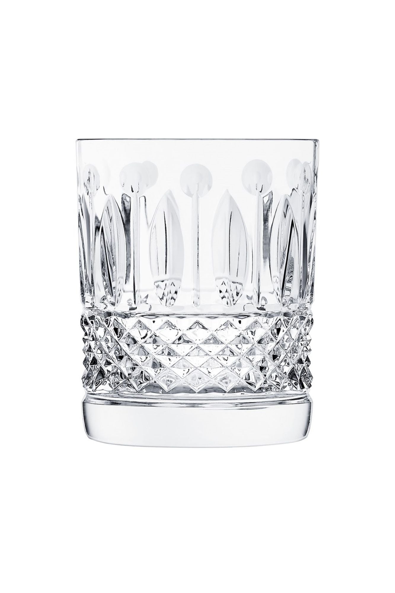 Tommy glassware. Each piece is mouth-blown and hand-cut crystal. From Saint-Louis, the oldest crystal manufactory in France founded in since 1586 and a Royal Glassworks since 1767. Handmade in France.