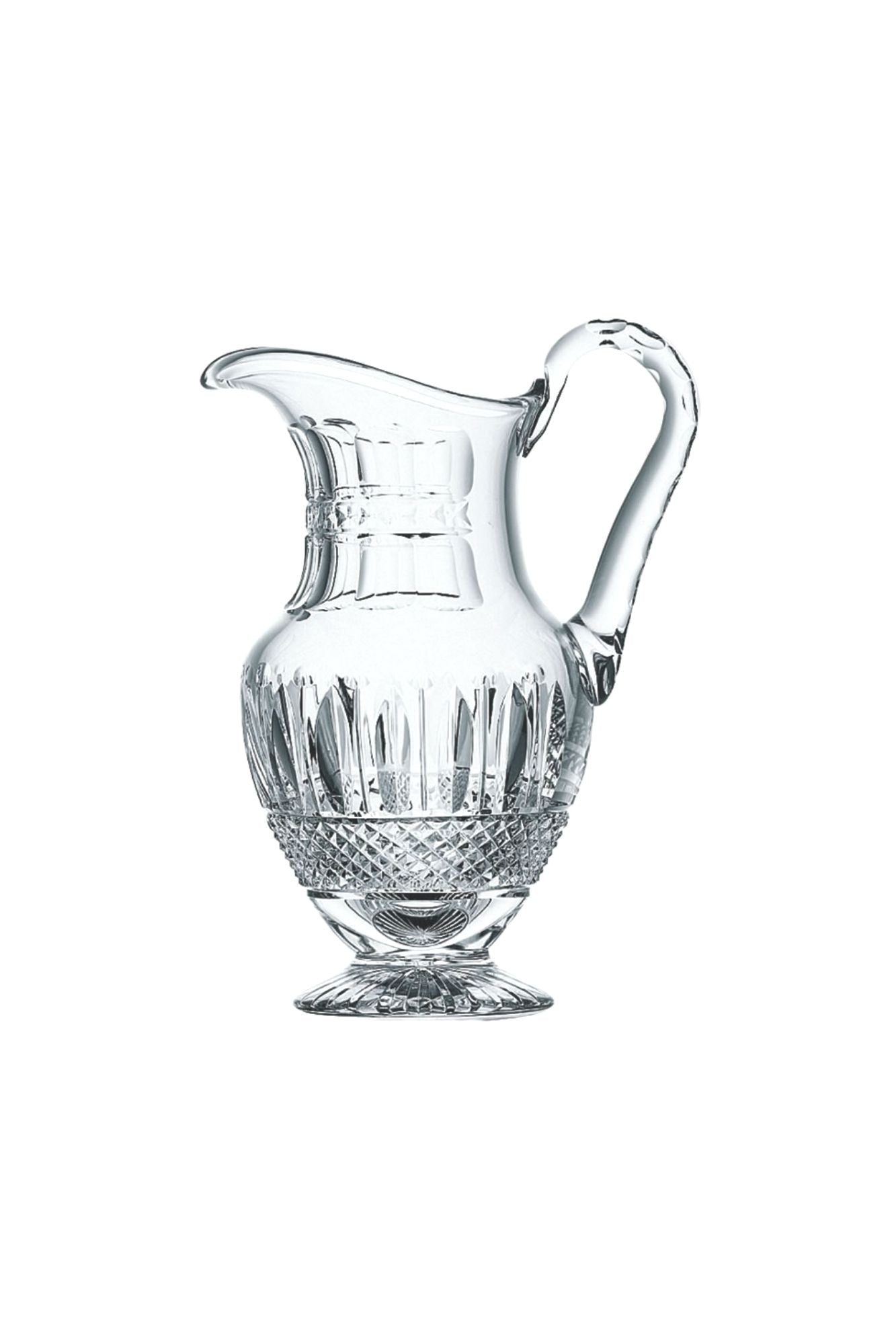 Tommy glassware. Each piece is mouth-blown and hand-cut crystal. From Saint-Louis, the oldest crystal manufactory in France founded in since 1586 and a Royal Glassworks since 1767. Handmade in France.