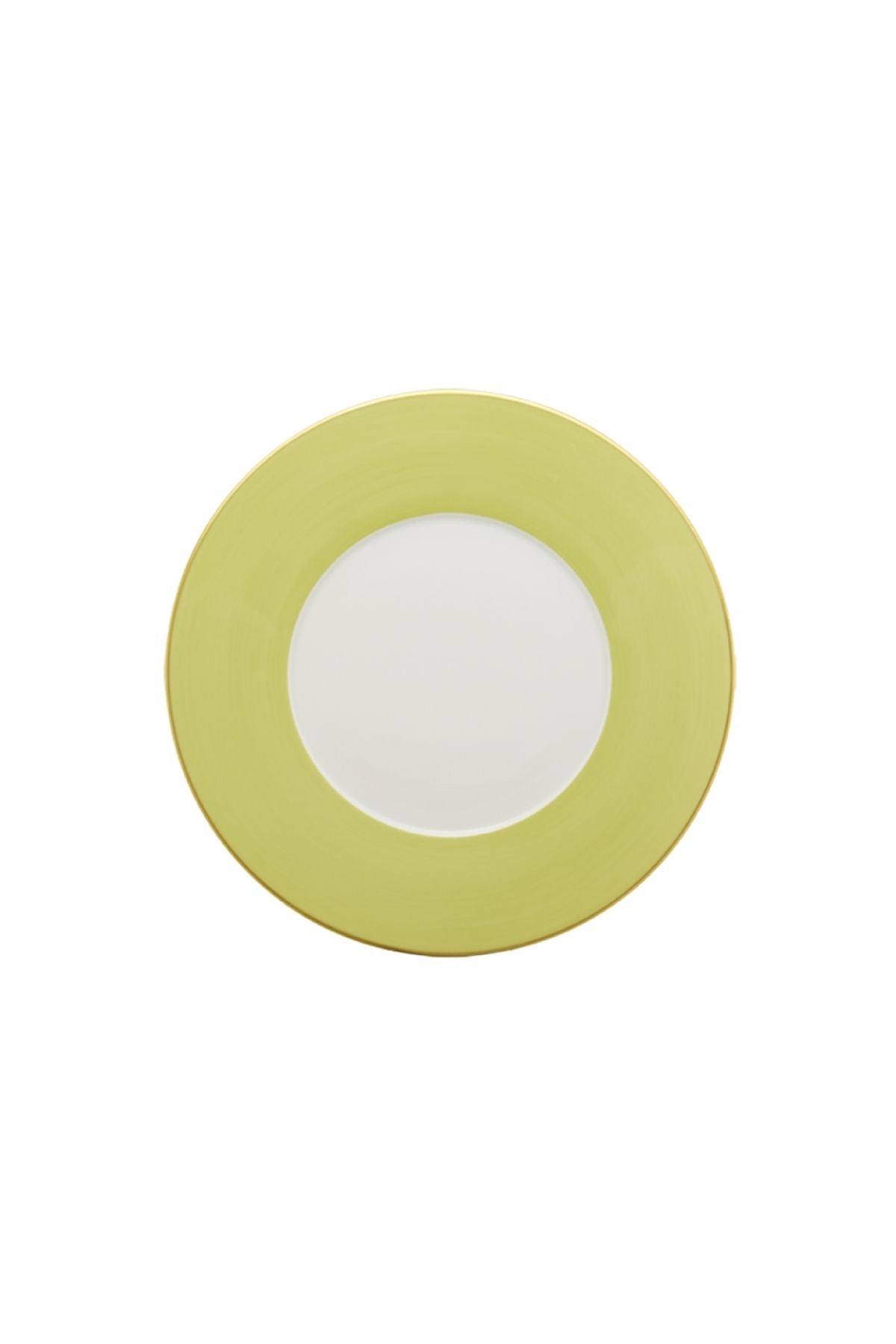 R. Haviland and C. Parlon present Lexington in Anis Green: hand-painted and banded plates to complement a wide range of décor.