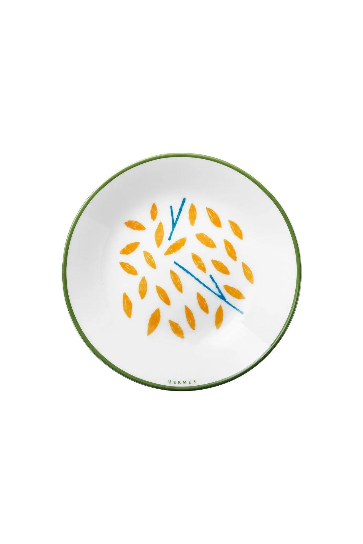Dinnerware designed by Irish illustrator Nigel Peake, Hermes' "A Walk in the Garden" takes us on a picturesque path through an English garden.