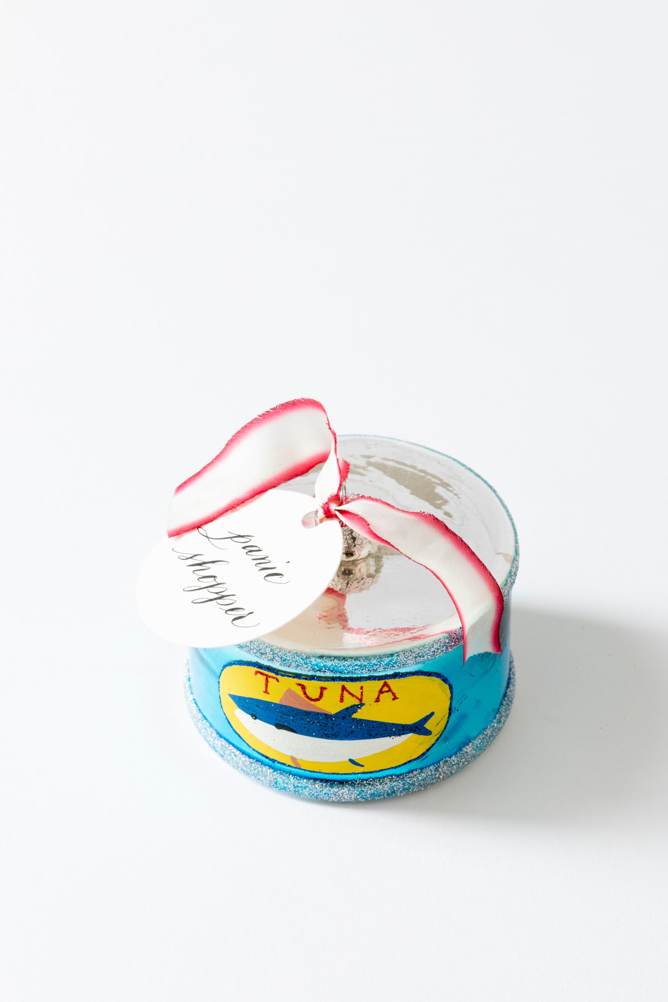 Canned tuna ornament.