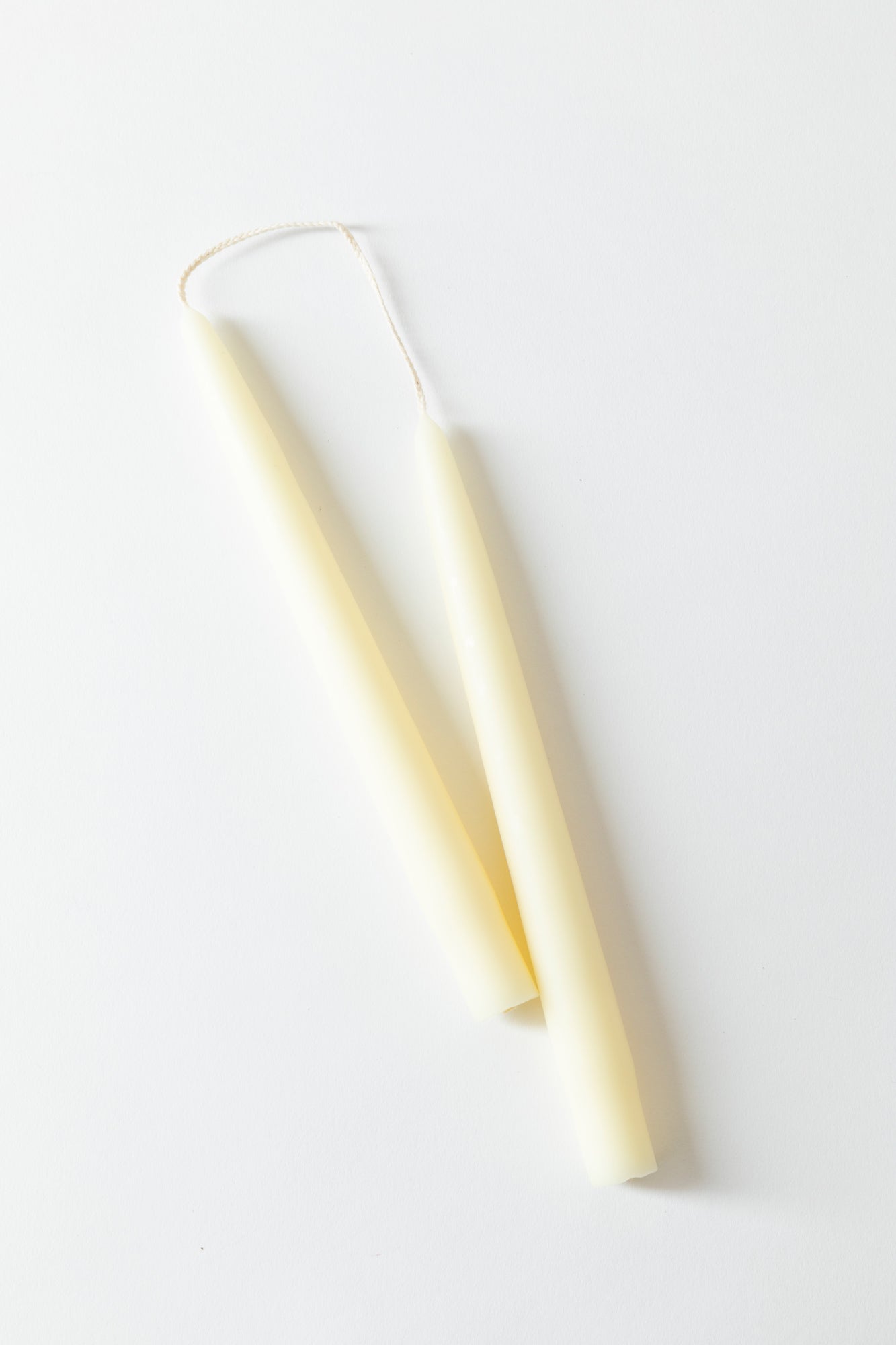 Hand-dipped wax candle tapers in juicy colors.