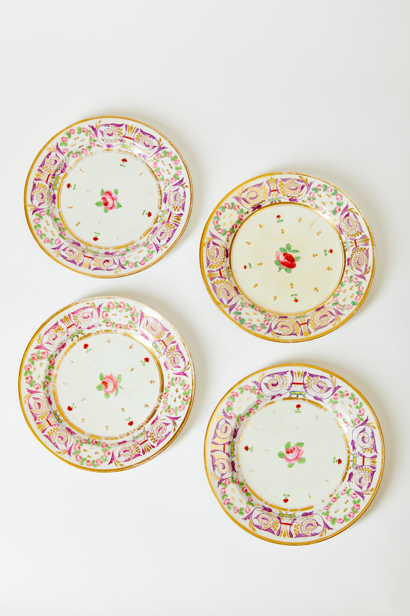 Vintage Imari plates.