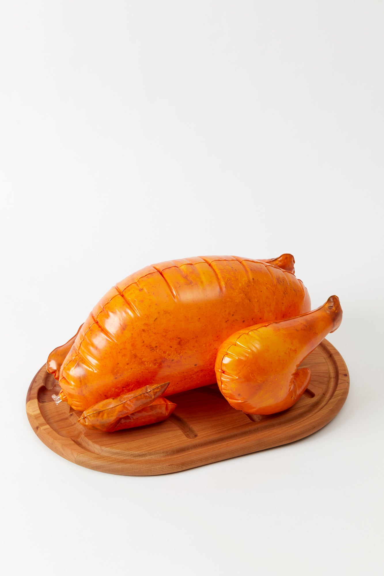 Hand carved wooden cutting board.