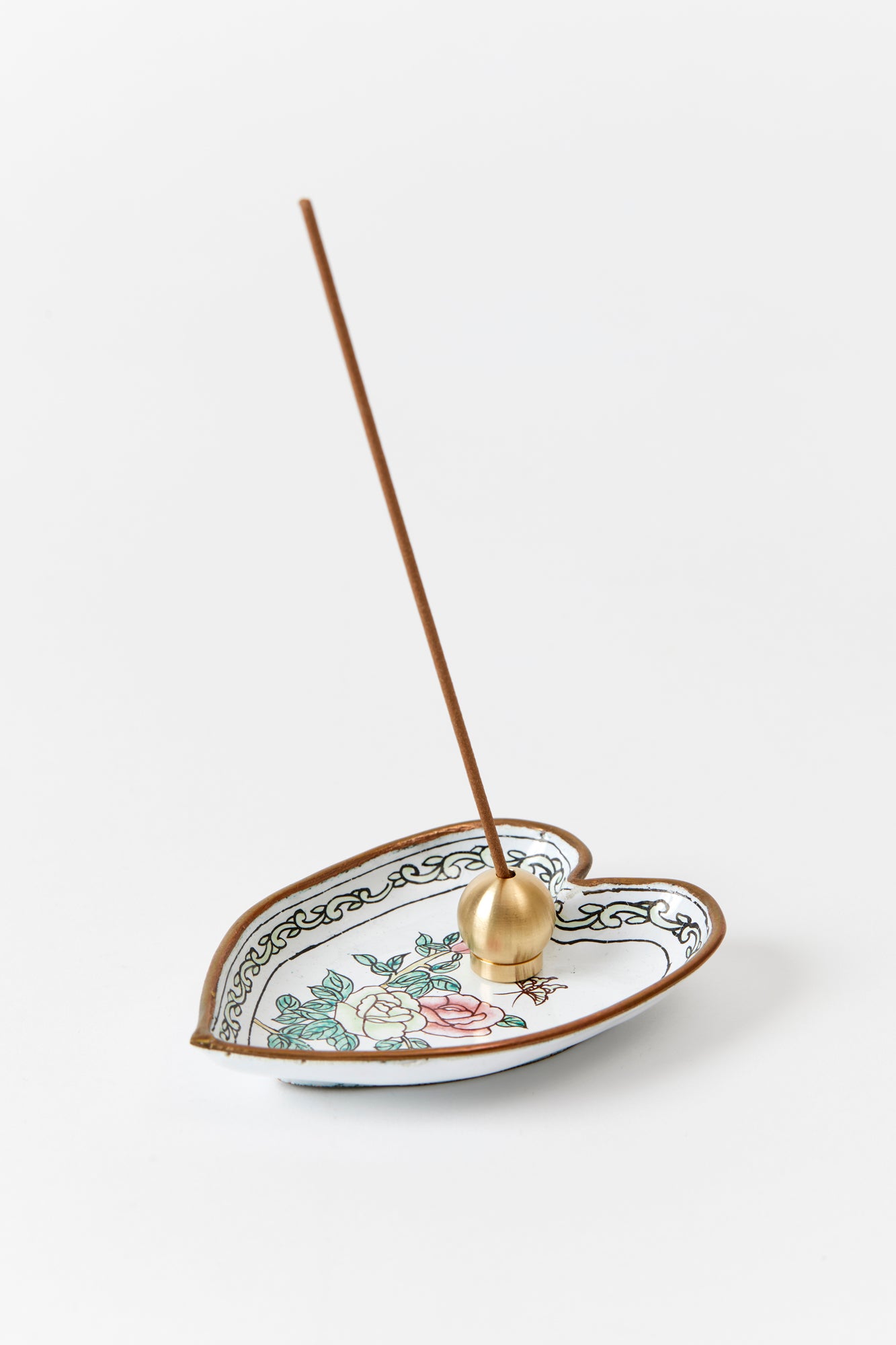 Transform any dish into a spiritual experience by adding this minimalist incense holder.