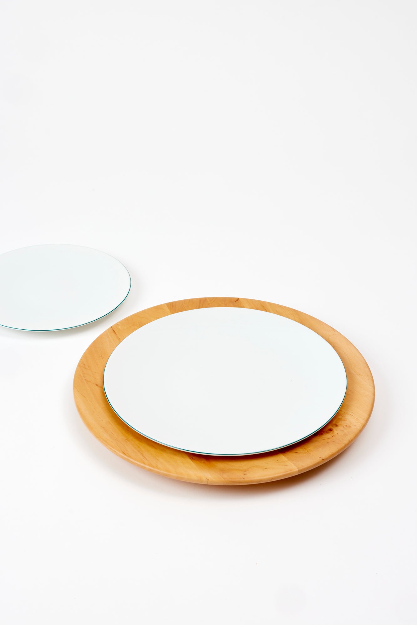 Porcelain Monceau serving dishes.