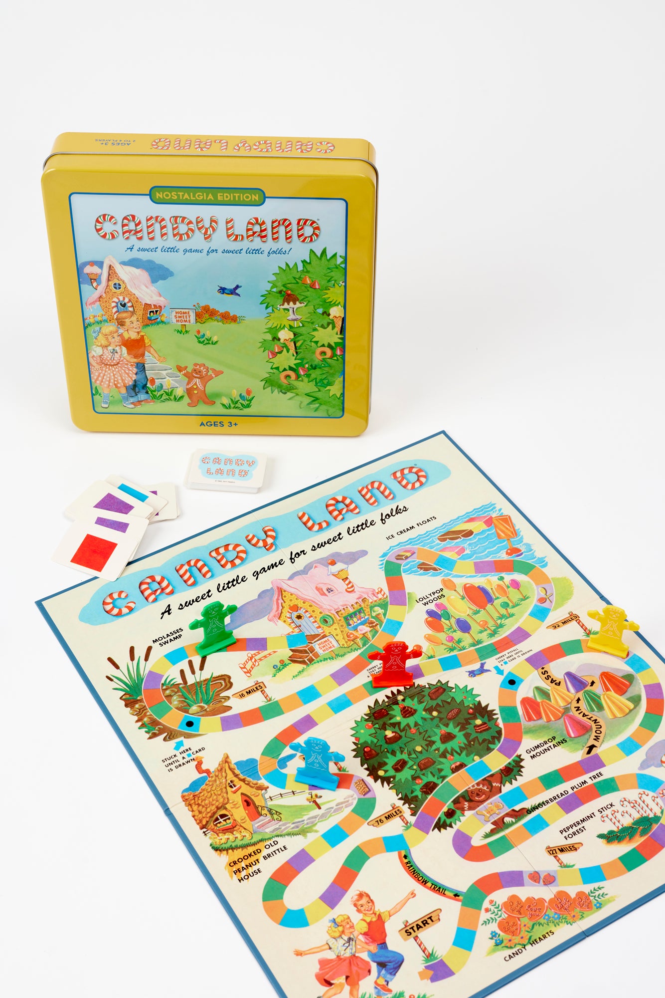 Retro candy lane board game.