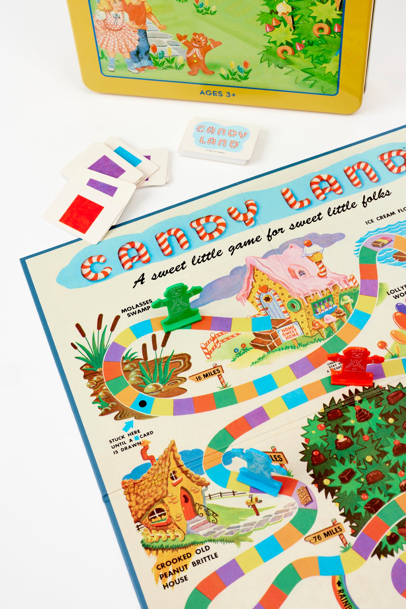 Retro candy lane board game.